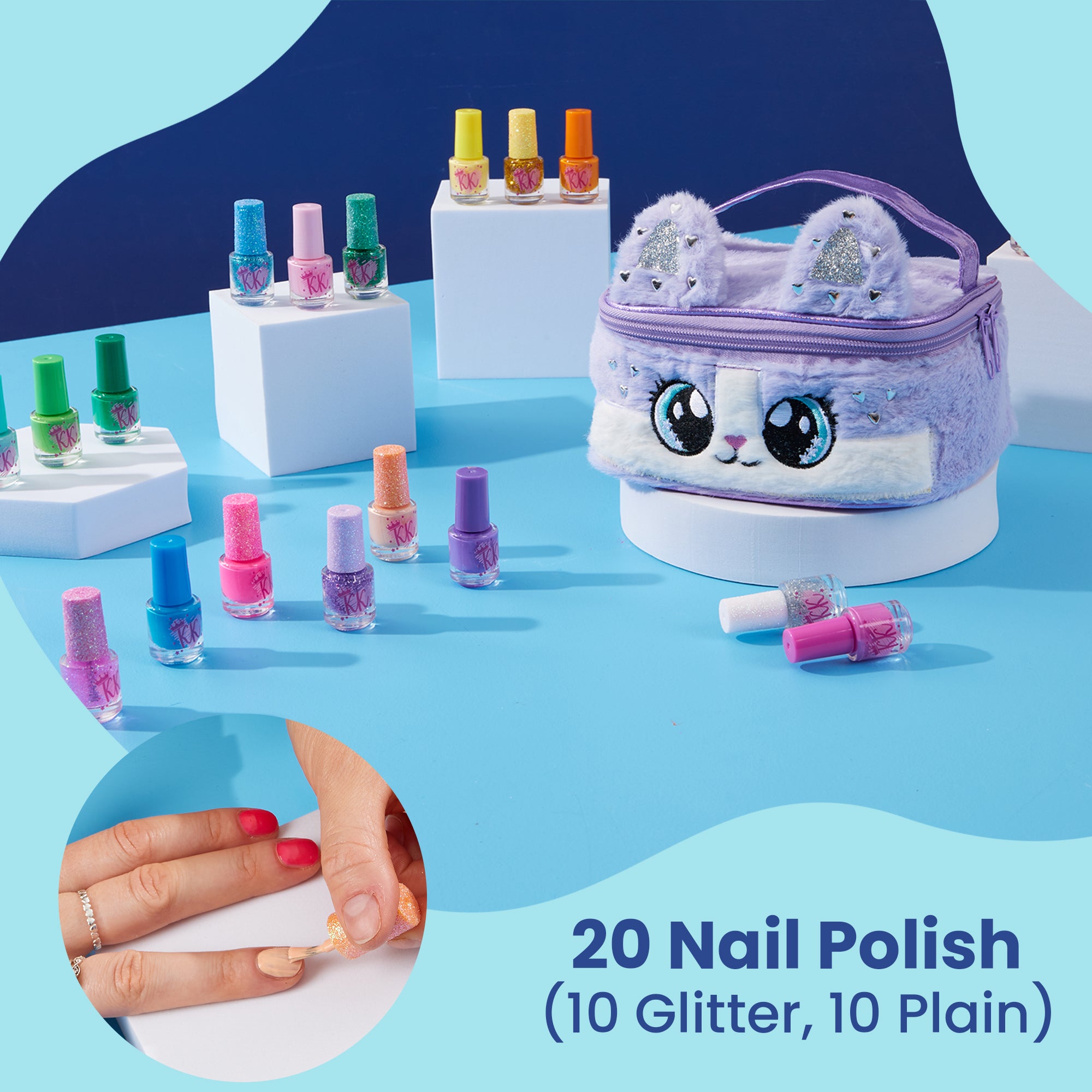 get-trend-beauty-kit-vernis-enfant-chat-20-couleurs-pelable image 5