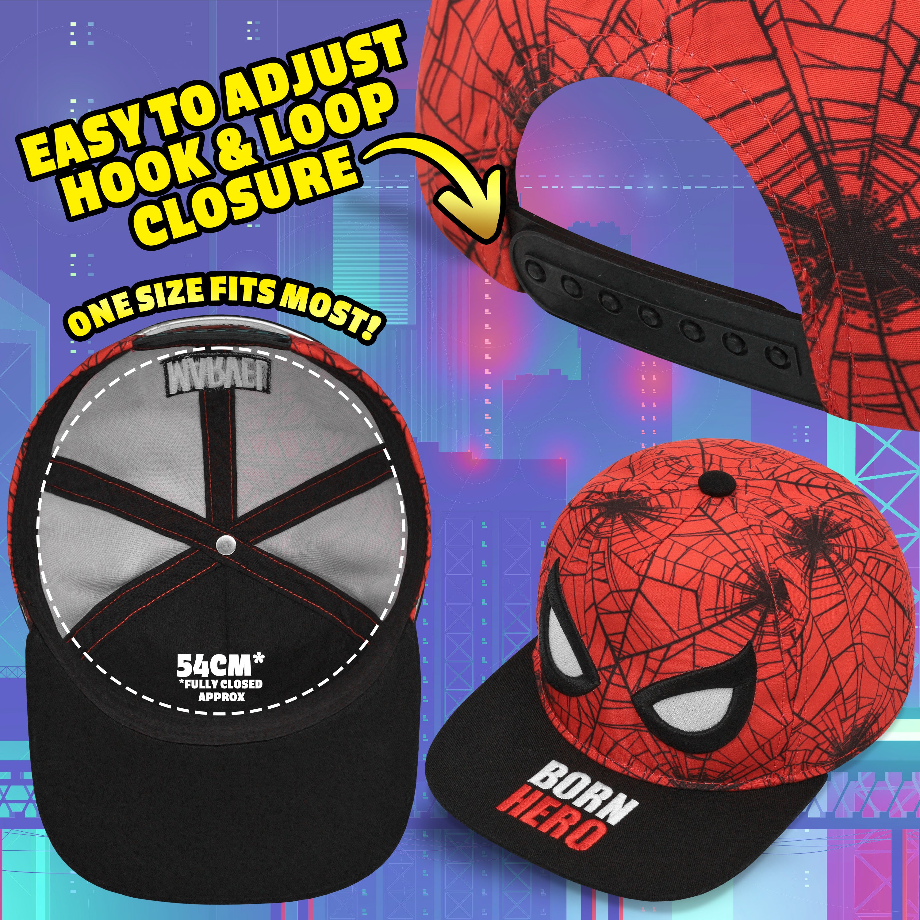 get-trend-boys-marvel-spiderman-casquette-gar-on-r-glable image 6