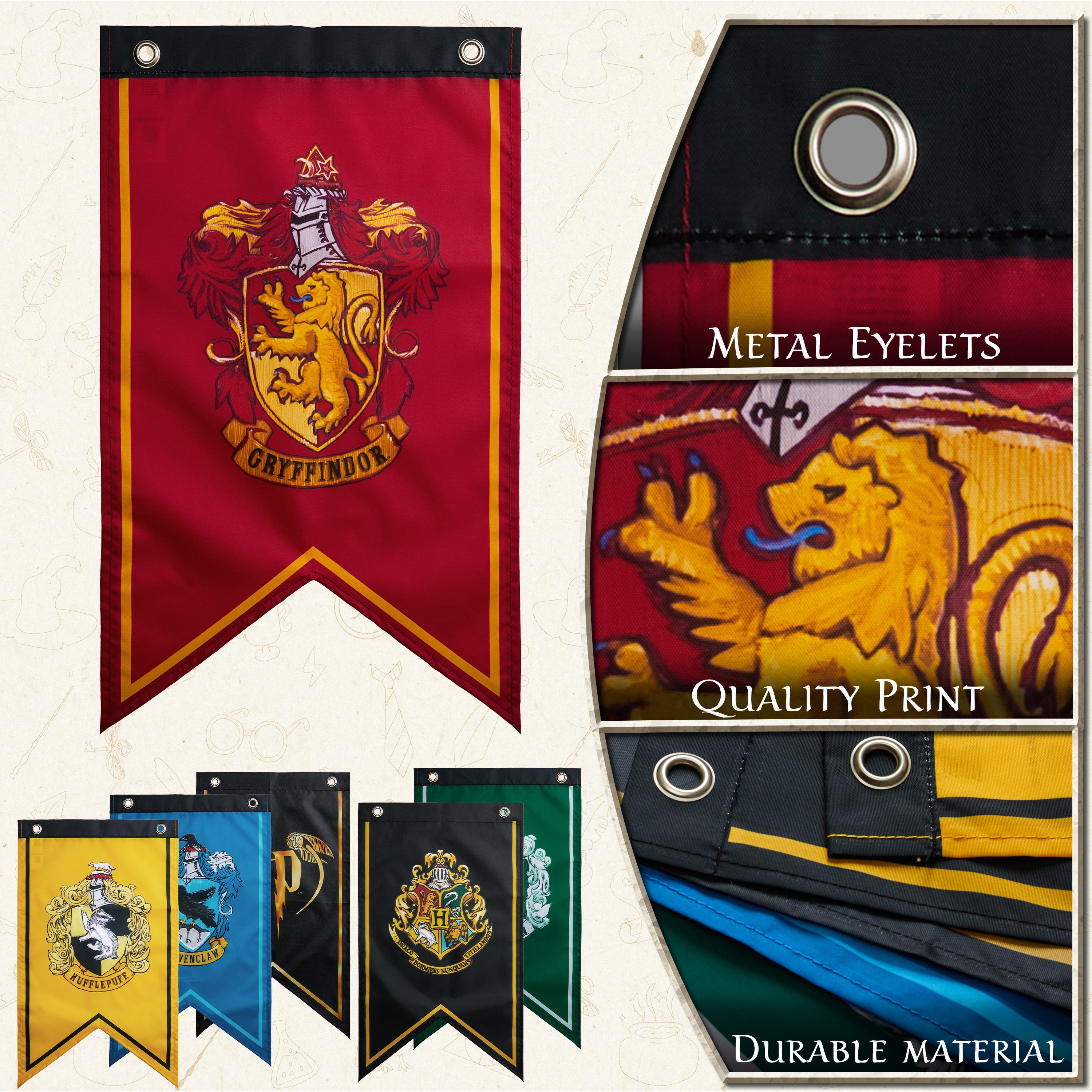 get-trend-boys-harry-potter-guirlande-fanions-maisons-6-pi-ces image 6