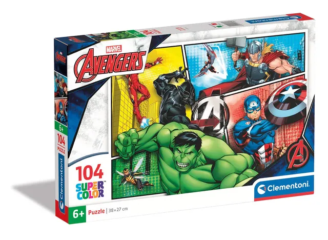 clementoni-marvel-avengers-puzzle-enfant-104-pi-ces-6-ans image 1