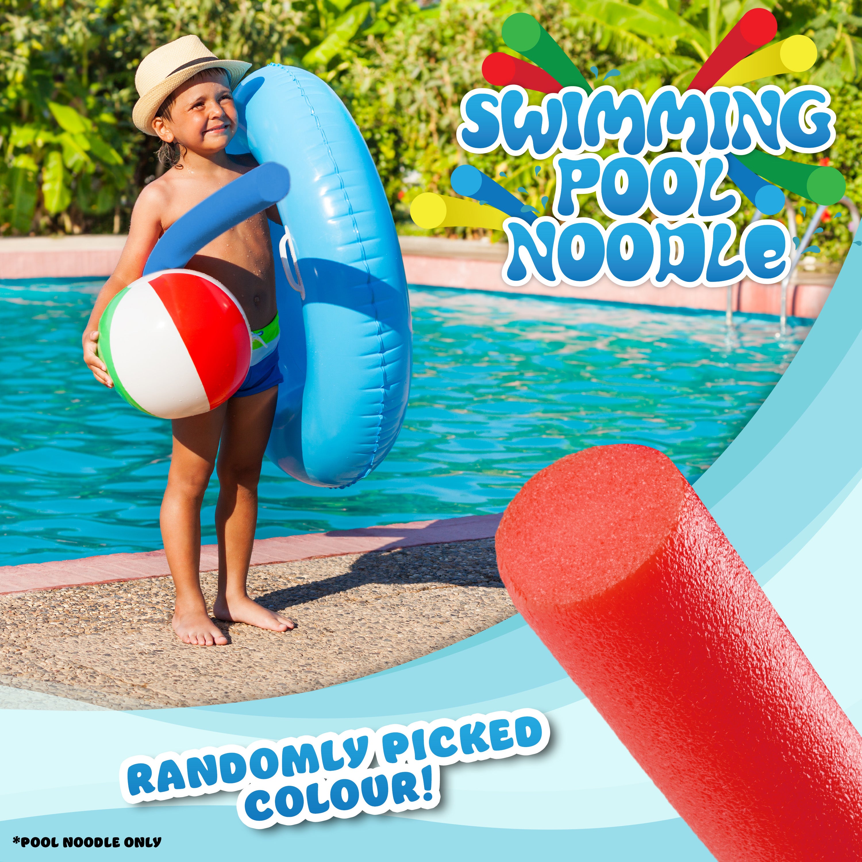 frite-piscine-mousse-150-cm-flotteur-natation-couleur-al-atoire image 2