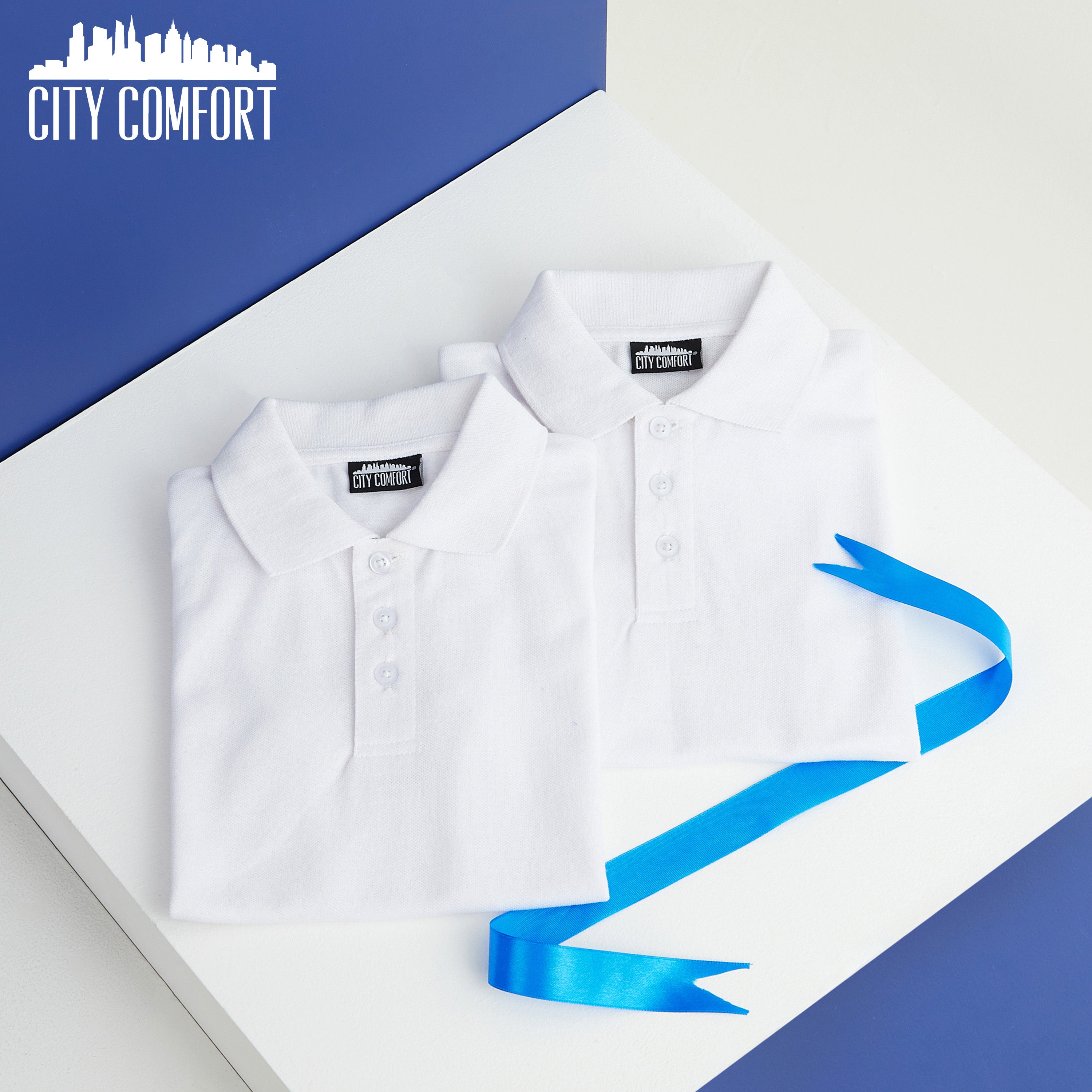 get-trend-citycomfort-polo-blanc-gar-on-3-4-ans-lot-2 image 2