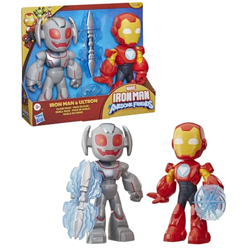 marvel-iron-man-et-ultron-pack-duel-figurine-22-5-cm-multipack-3 image 7