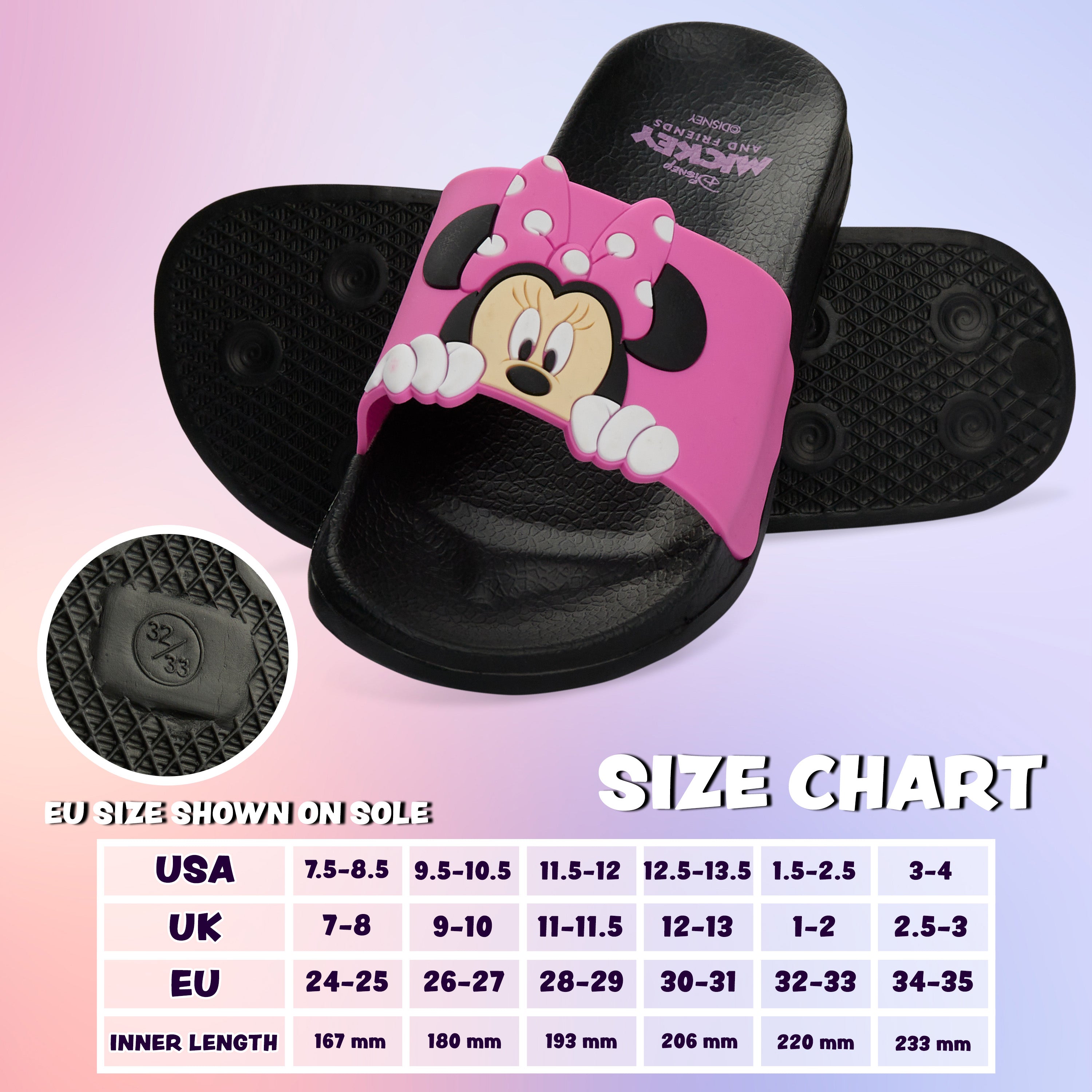 disney-minnie-claquettes-piscine-fille-rose image 6