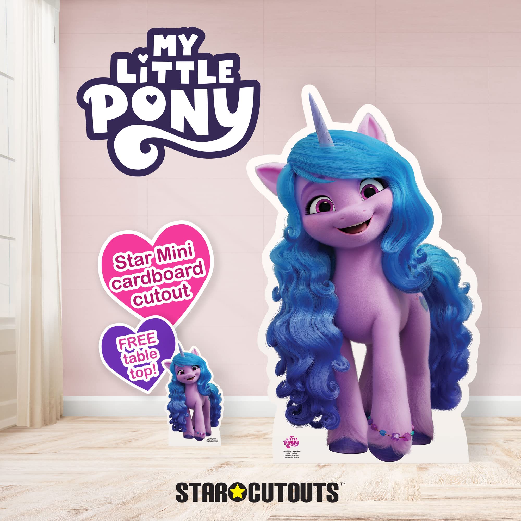 star-cutouts-my-little-pony-silhouette-carton-mini-izzy-moonbow image 2