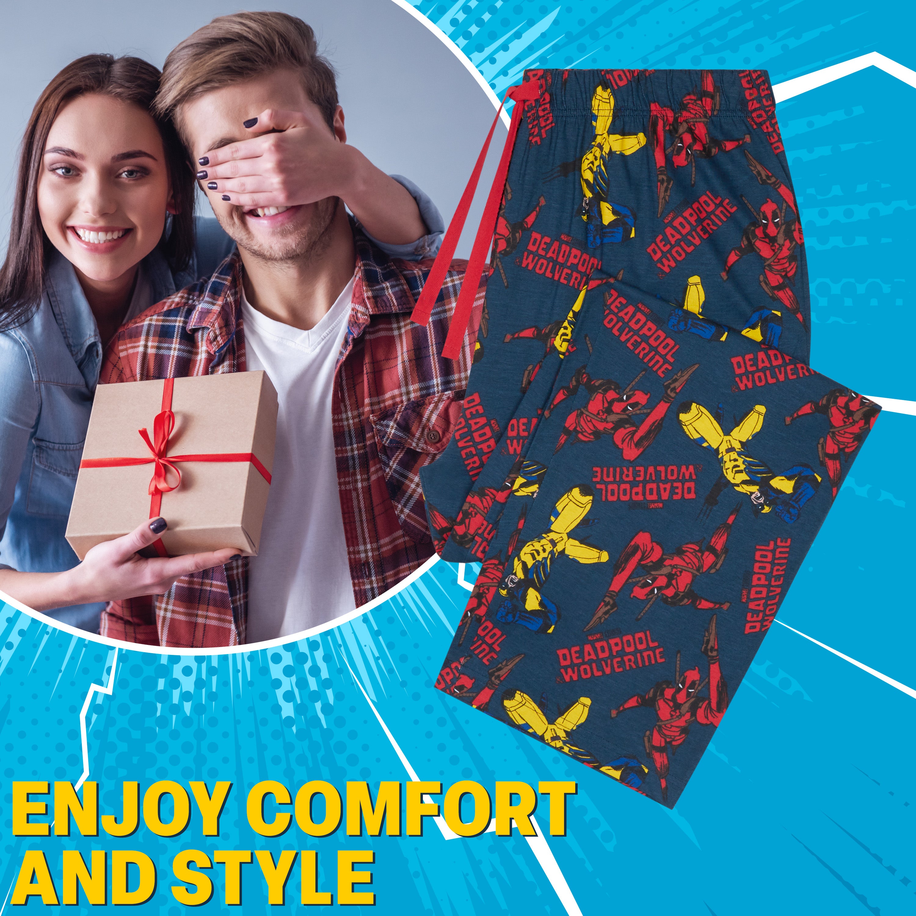 marvel-avengers-bas-pyjama-homme-ado-coton image 2