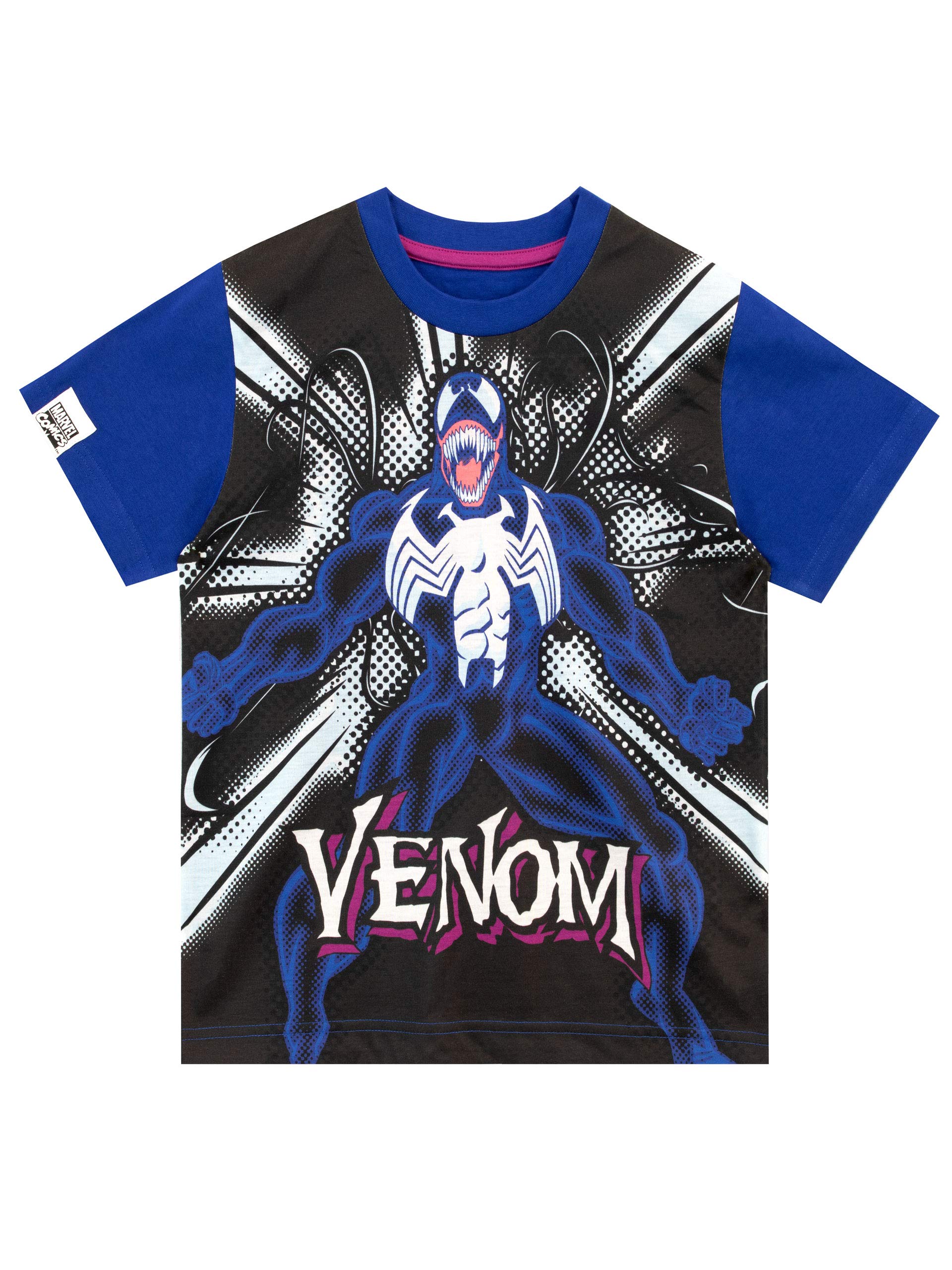 marvel-t-shirt-venom-gar-on-noir-12-13-ans-manches-courtes image 1