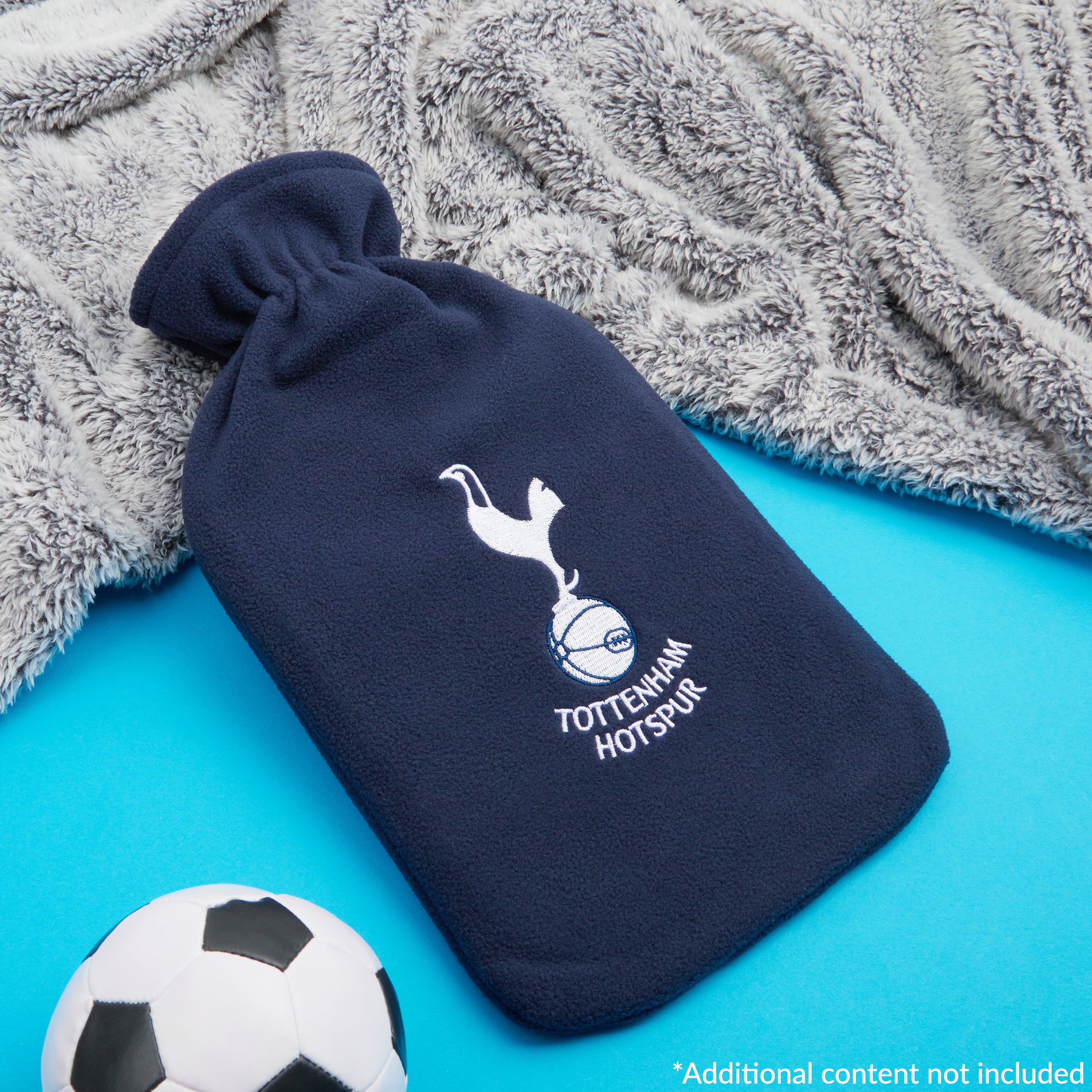 tottenham-hotspur-bouillotte-1-8l-housse-douce-marine image 2