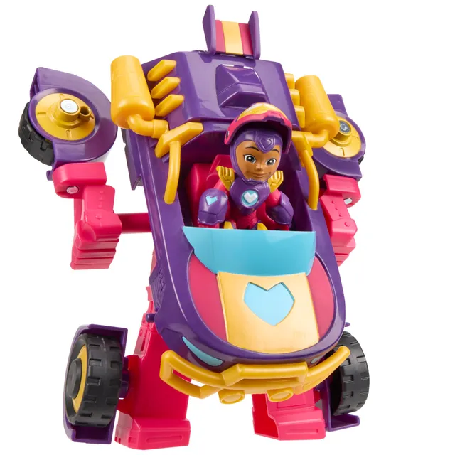 marvel-ironheart-figurine-v-hicule-mecha-2-en-1-7-5-cm image 1