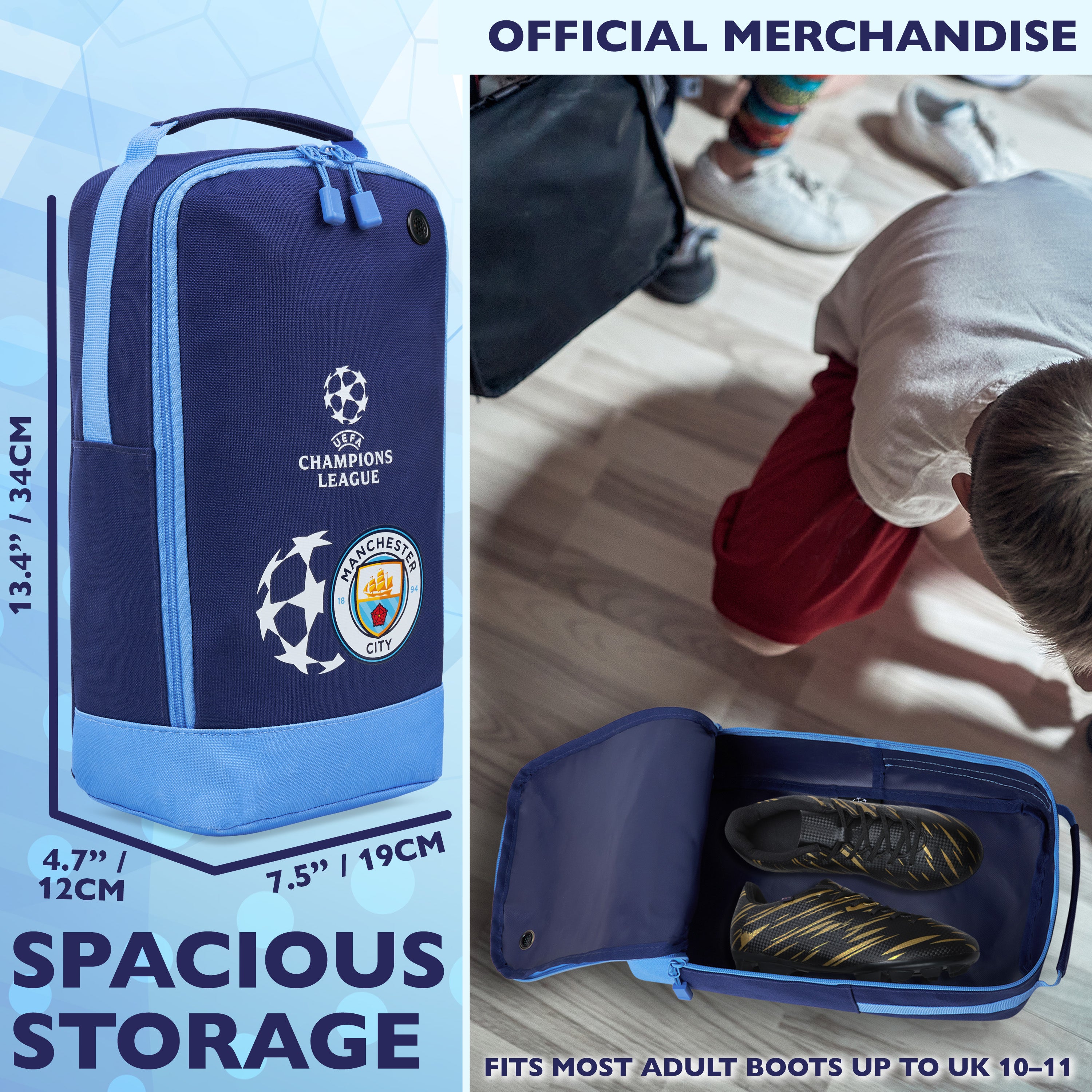 manchester-city-sac-chaussures-foot-34x19cm-ventil image 2