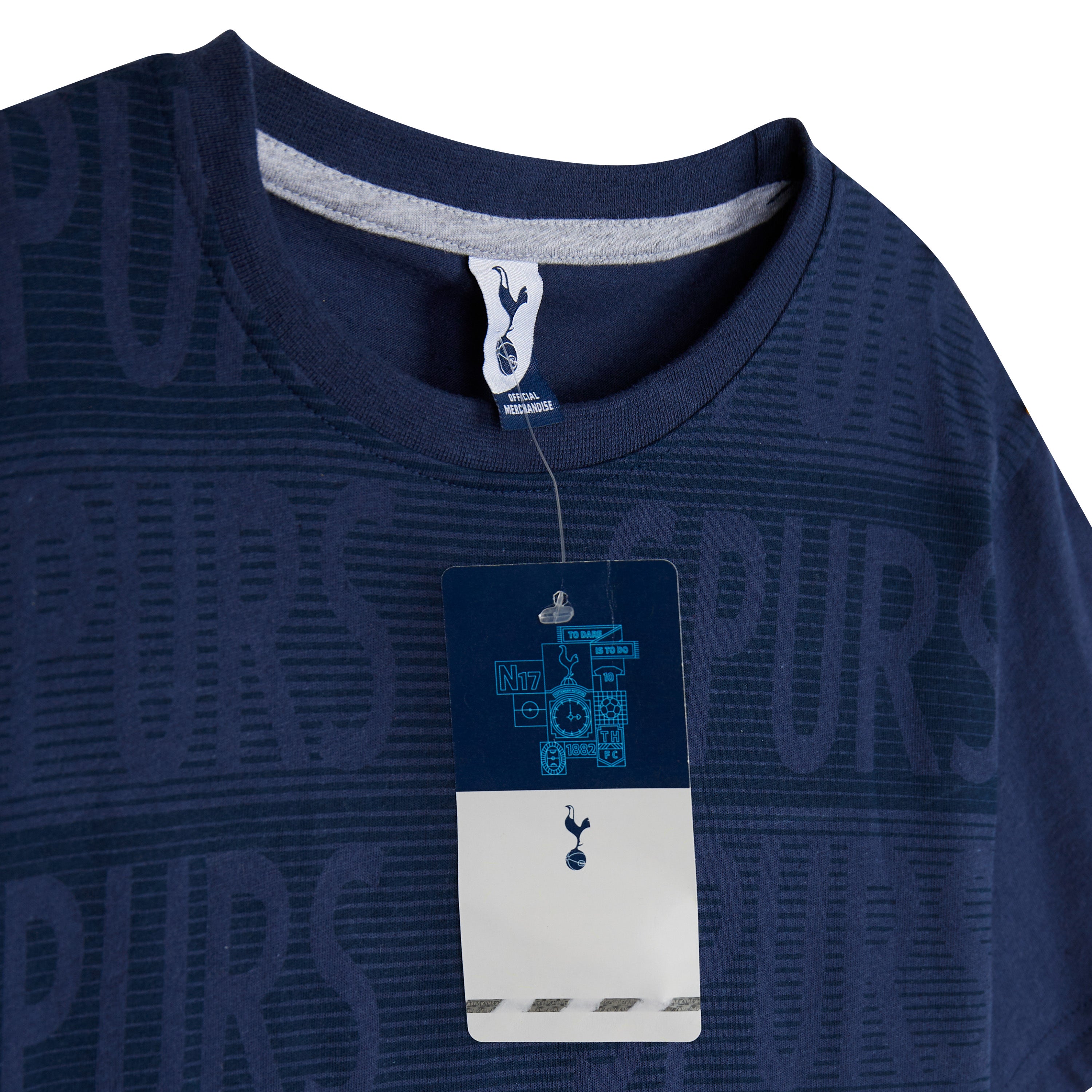 get-trend-tottenham-pyjama-gar-on-marine-gris-7-8-ans image 5