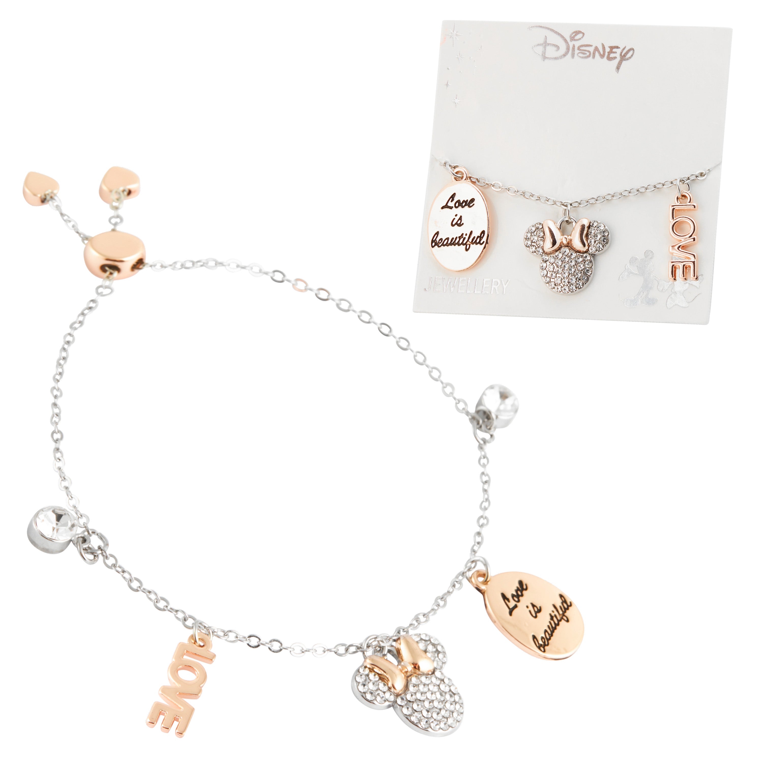 get-trend-disney-minnie-bracelet-fille-m-tal-dor image 1