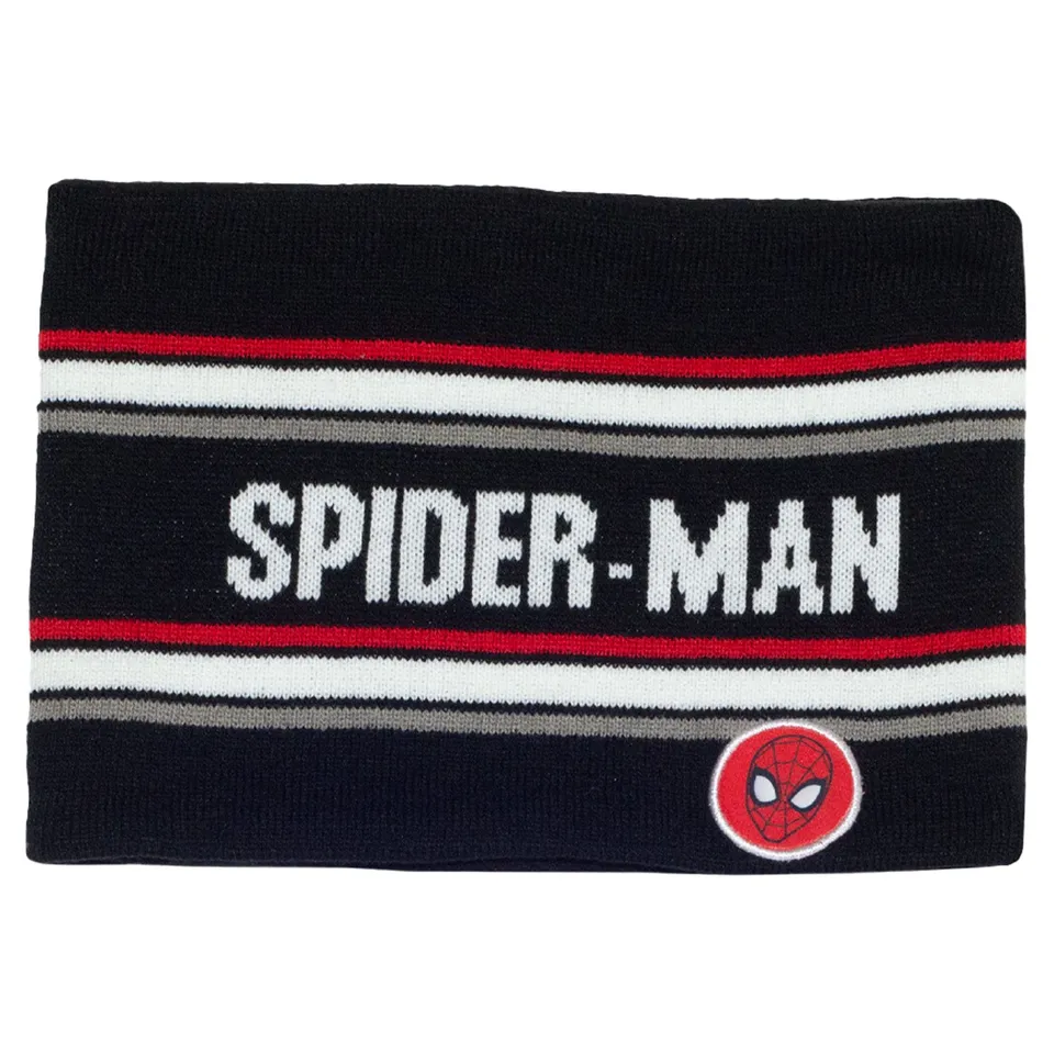 marvel-spider-man-snood-tour-de-cou-noir-fille image 1