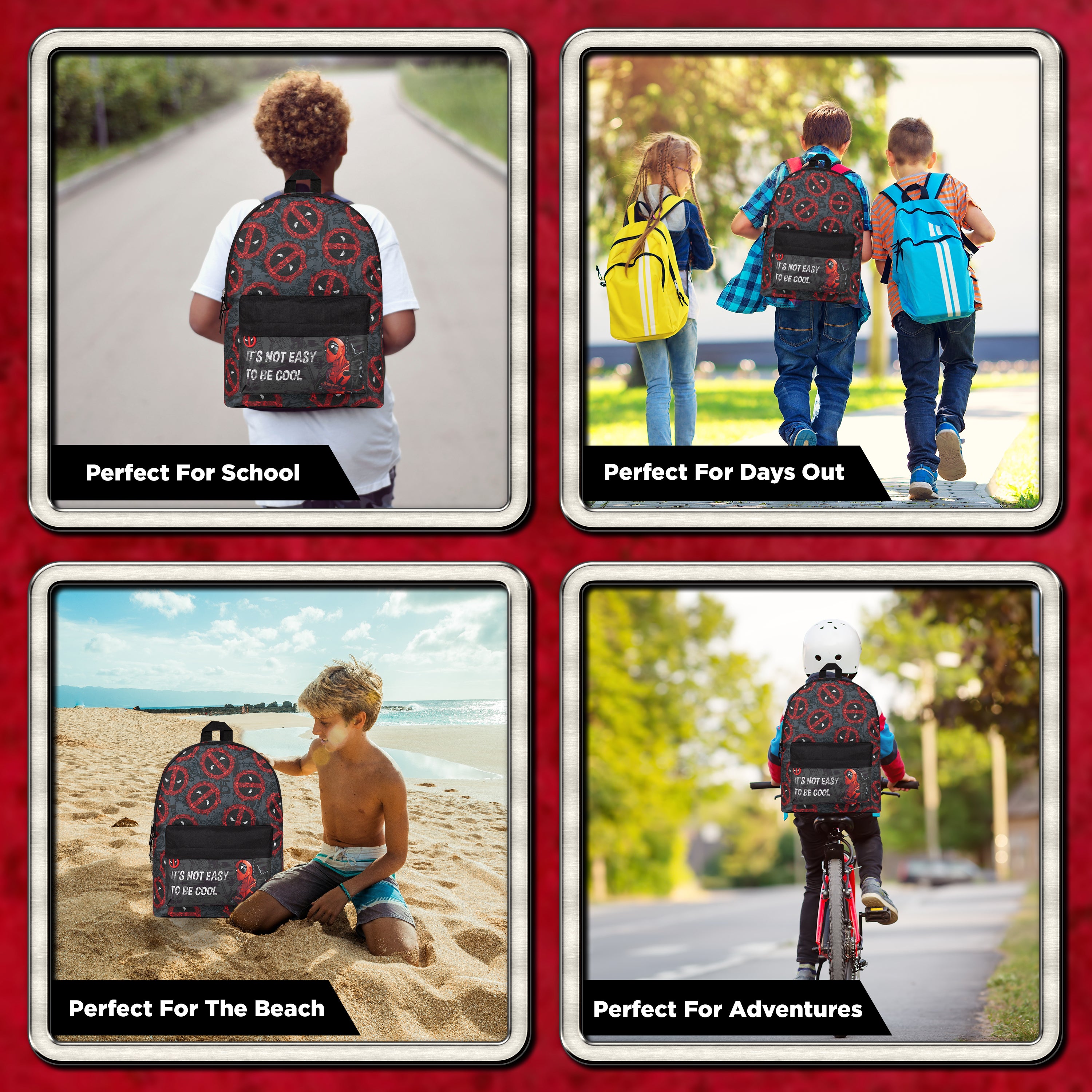 marvel-sac-dos-enfant-deadpool-cole-primaire image 4