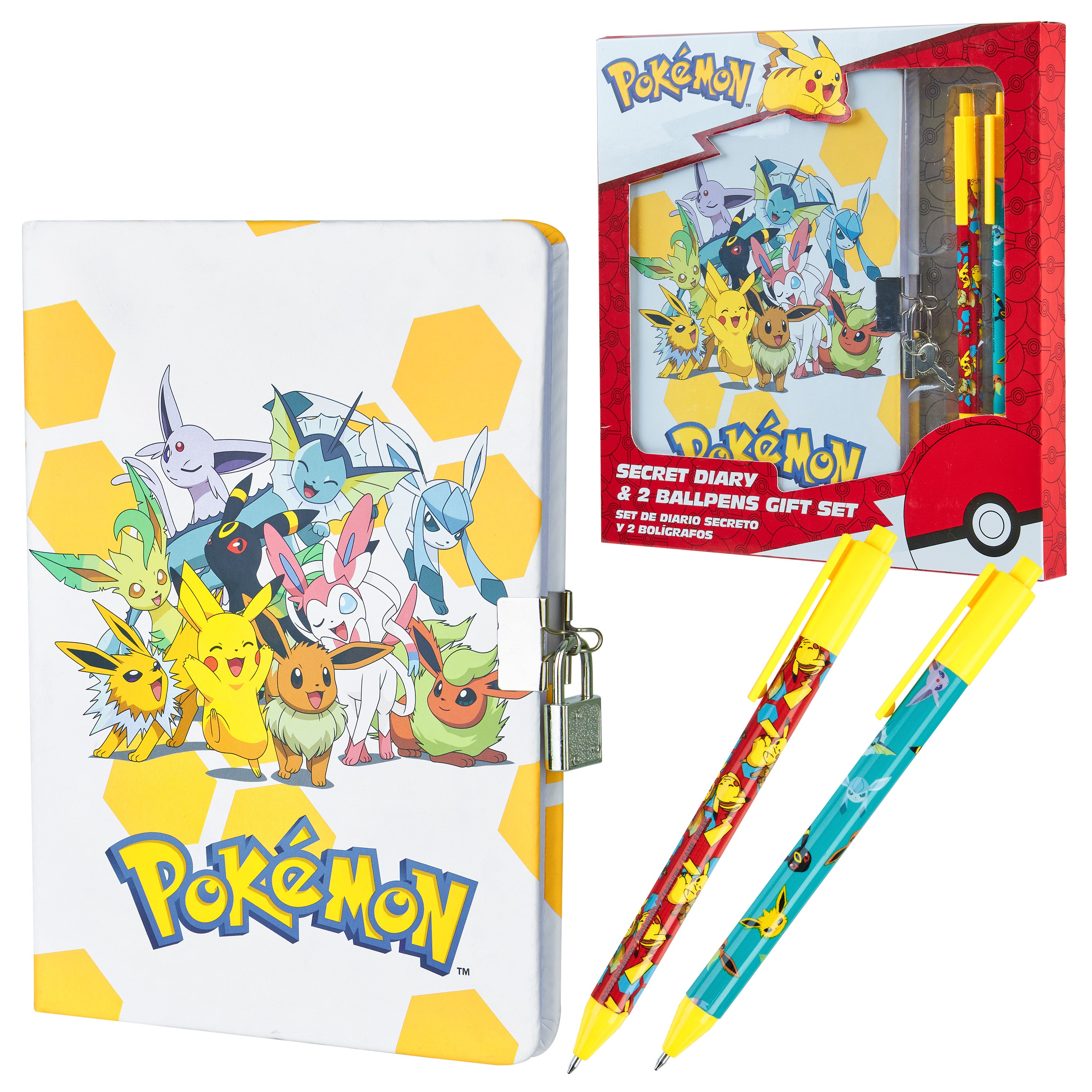 pok-mon-set-papeterie-carnet-stylo-licence-officielle image 1