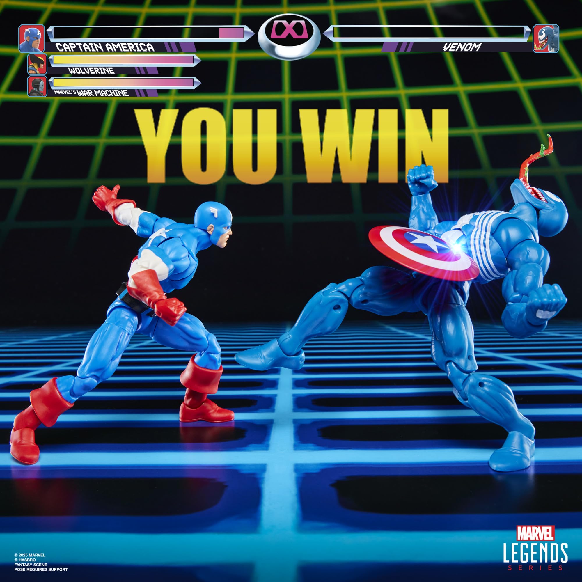 marvel-legends-gamerverse-captain-america-vs-venom-pack-2-figurines-15cm image 7