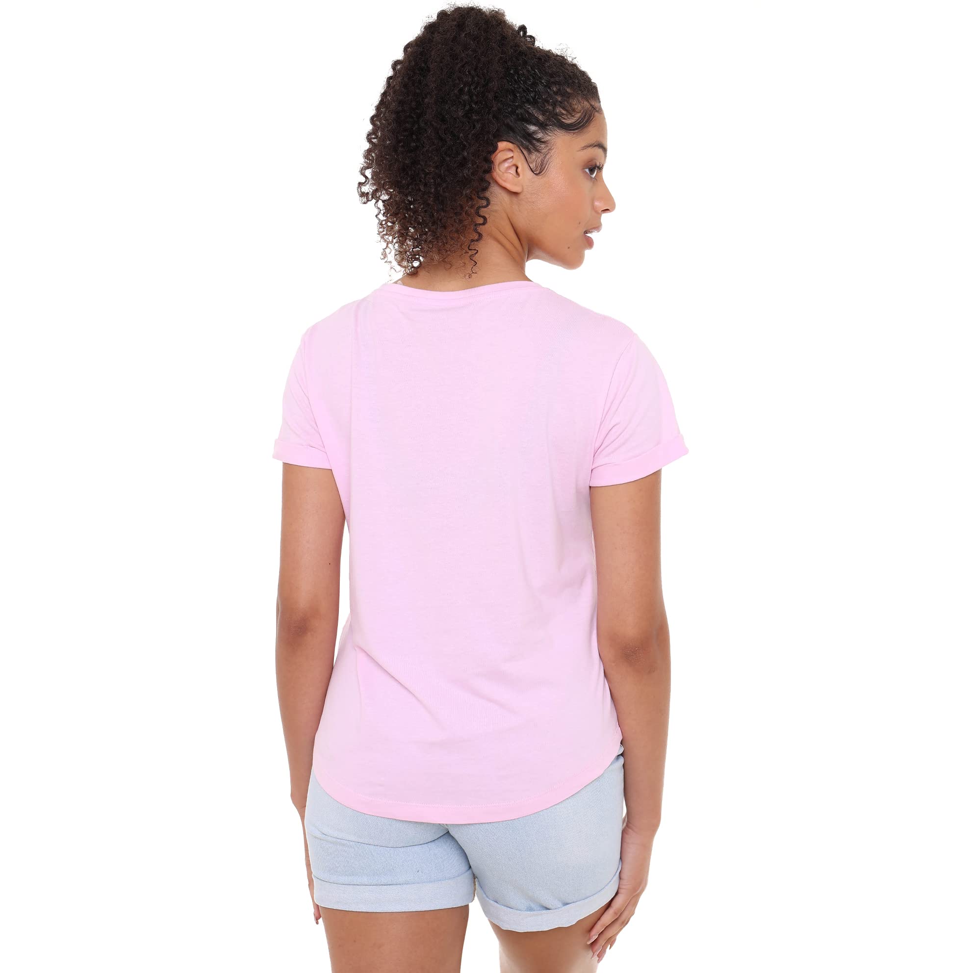 my-little-pony-leaping-rainbow-t-shirt-femme-rose-clair image 4