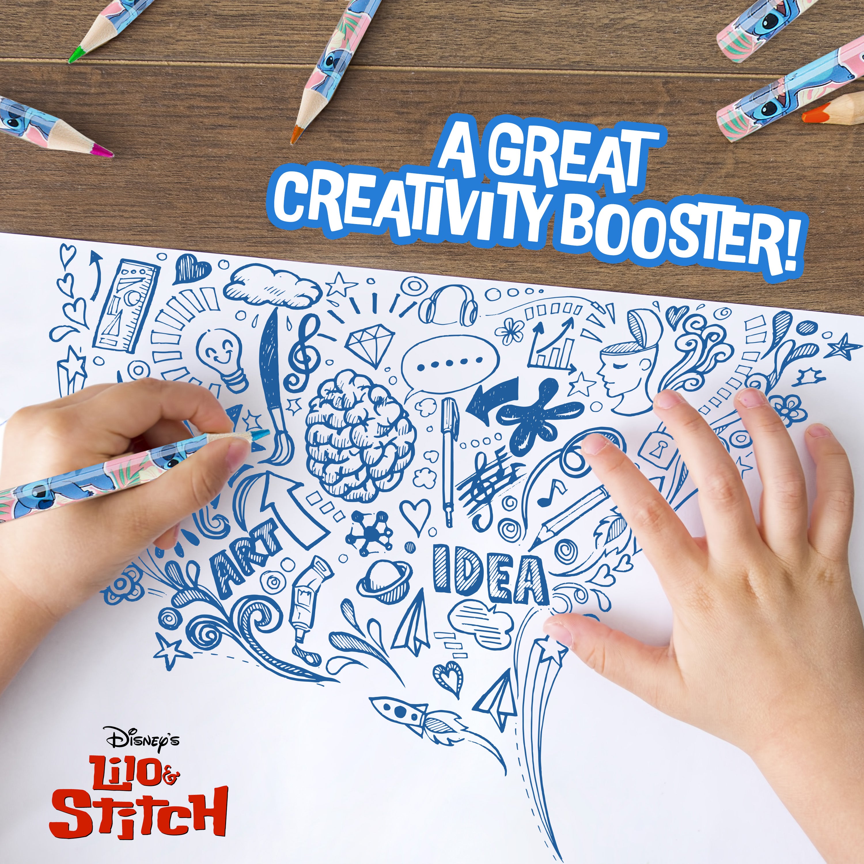 disney-stitch-bo-te-72-crayons-de-couleur-rose-coffret-stitch image 6