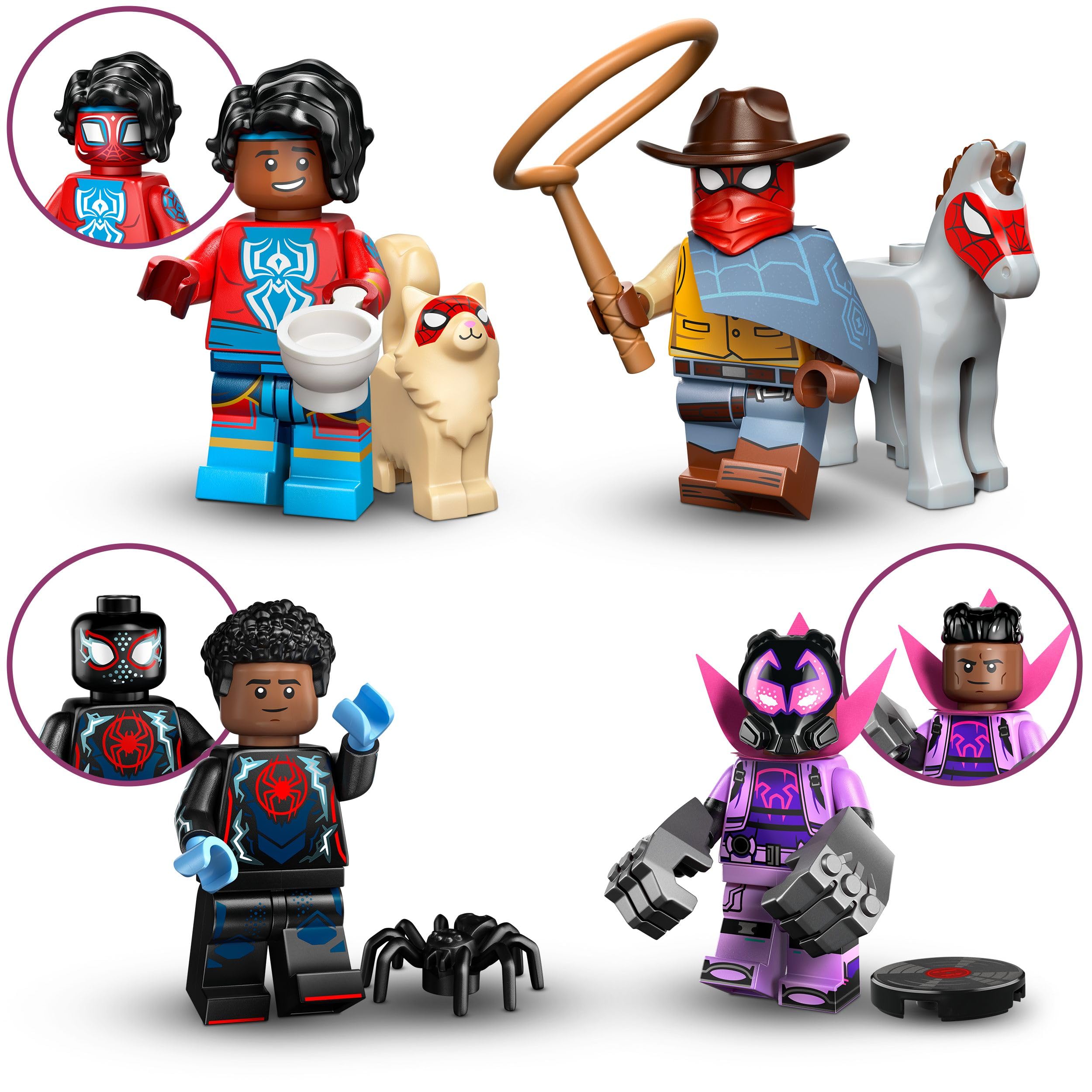 lego-marvel-71050-minifigurine-bo-te-myst-re-spider-verse image 3