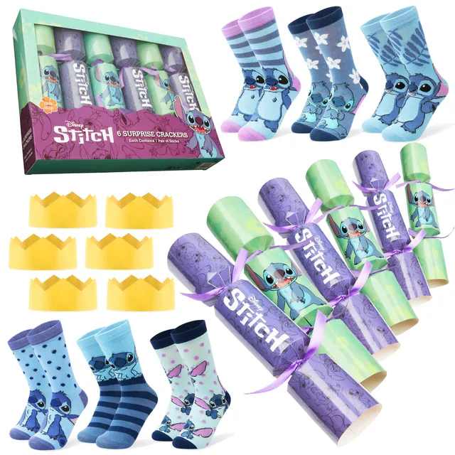 disney-stitch-crackers-no-l-lot-6-avec-chaussettes-adulte image 1
