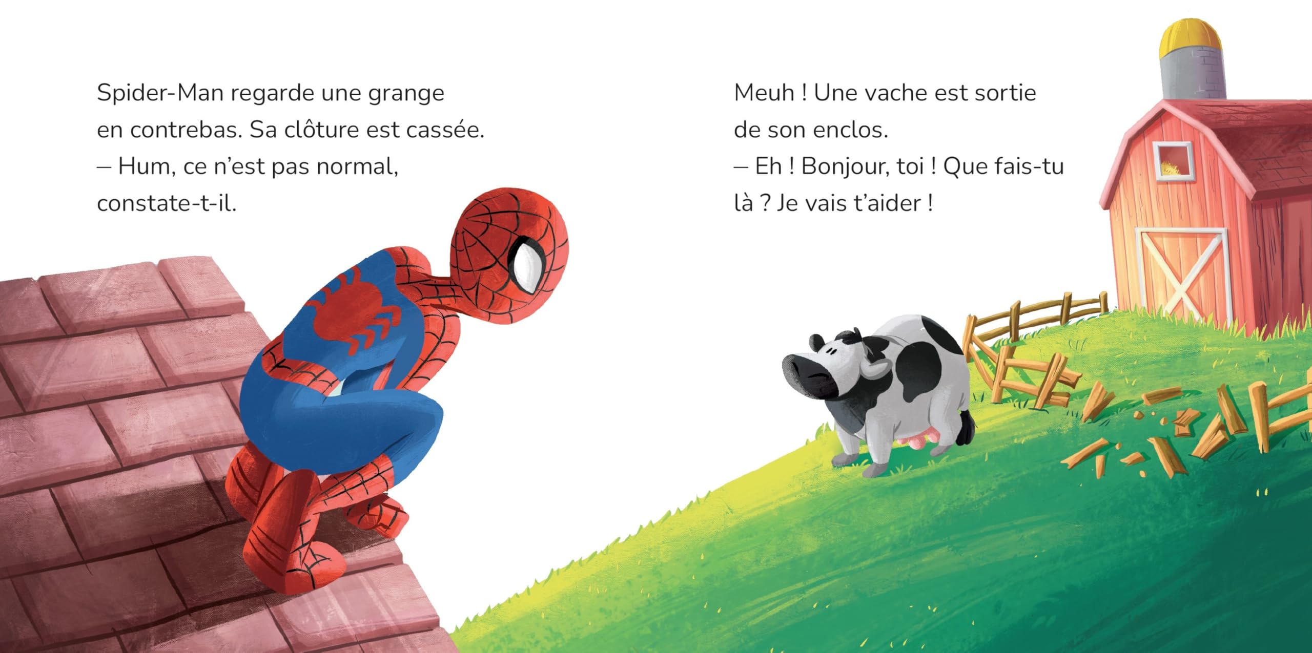 marvel-mes-premi-res-histoires-livre-spider-man-va-la-ferme image 6