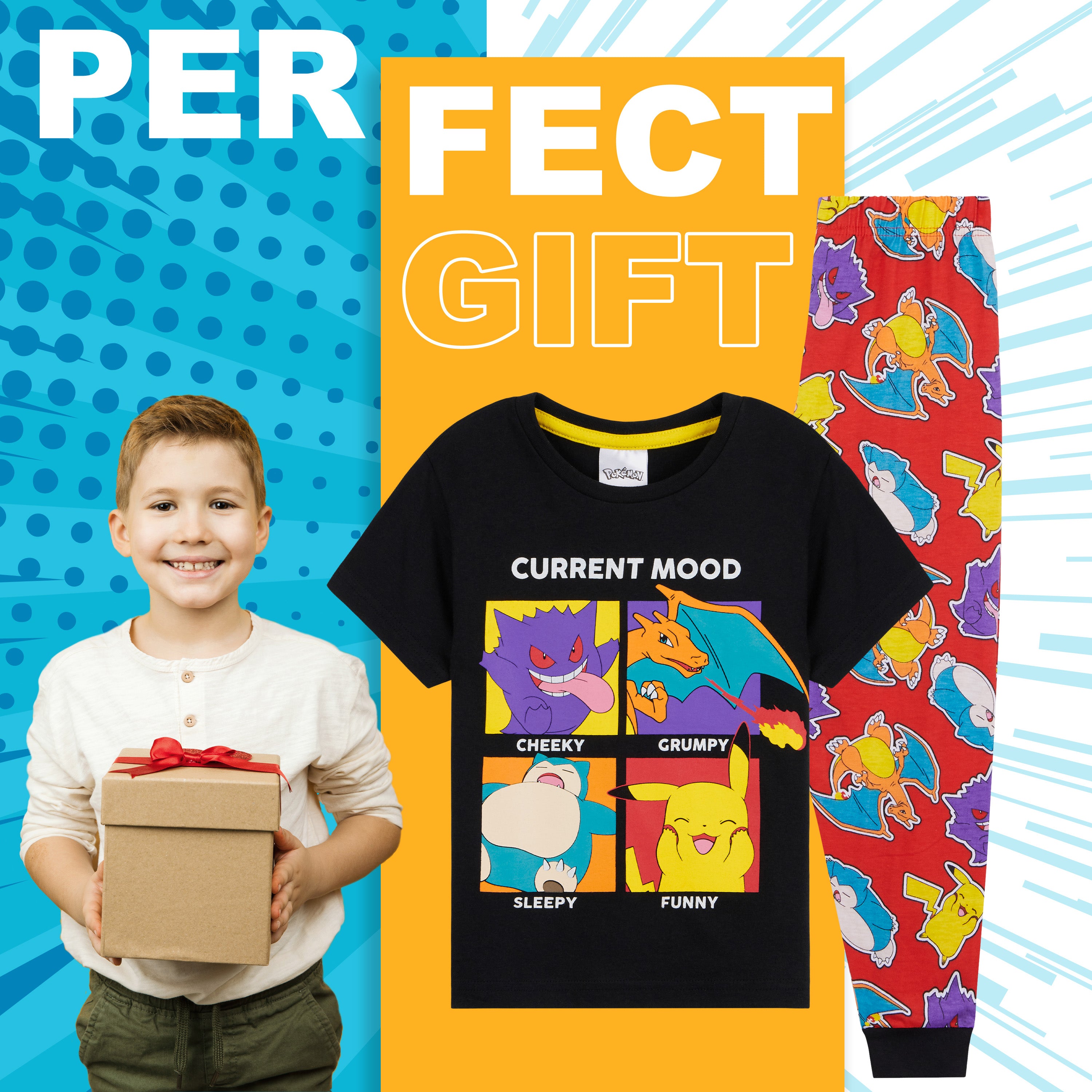 get-trend-pok-mon-pyjama-gar-on-2-pi-ces-9-10-ans-coton image 3