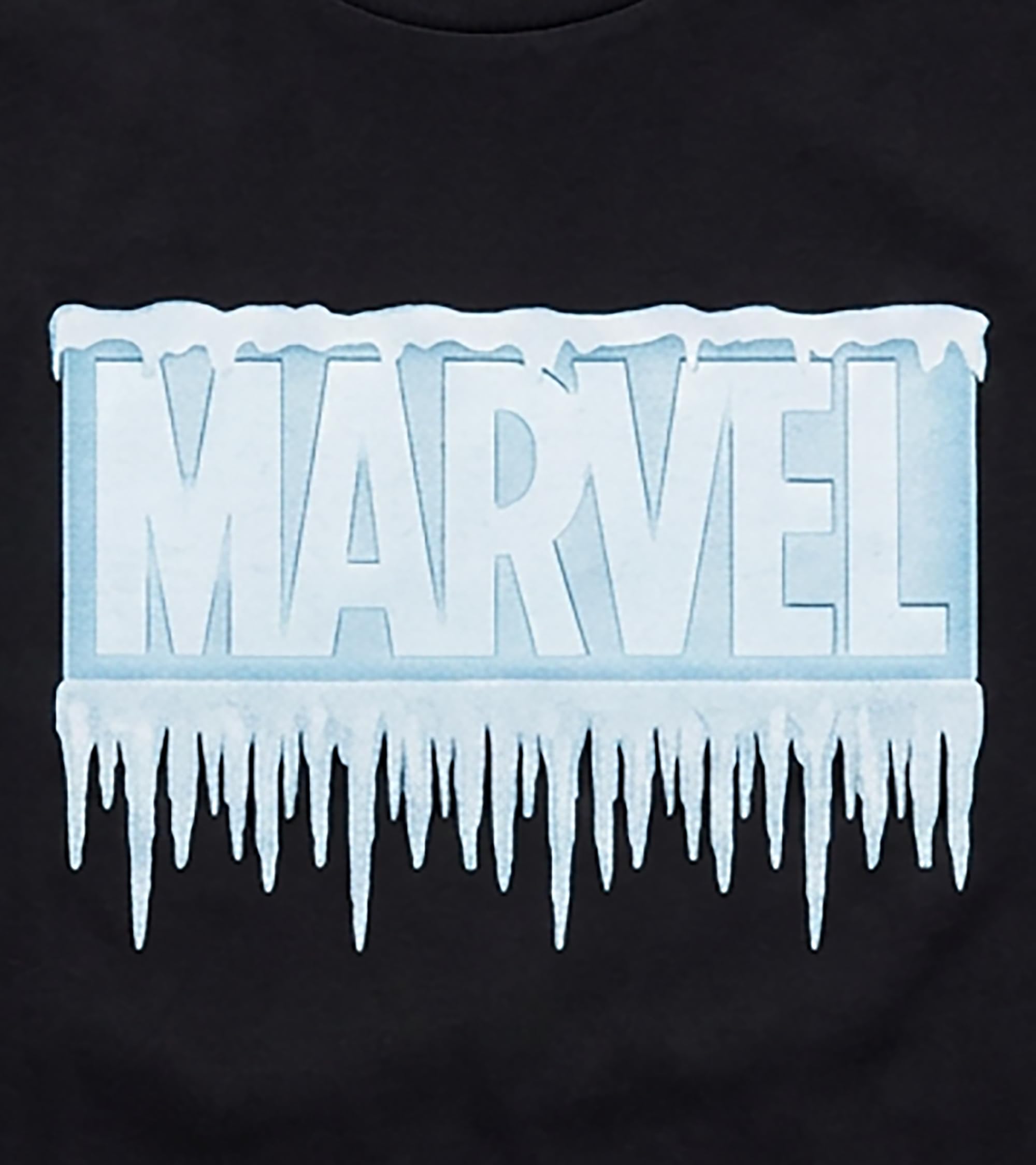 marvel-t-shirt-gar-on-12-ans-noir-coton-super-h-ros image 2