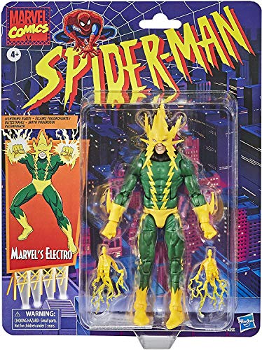 hasbro-marvel-legends-electro-figurine-15-cm-r-tro-comics image 5