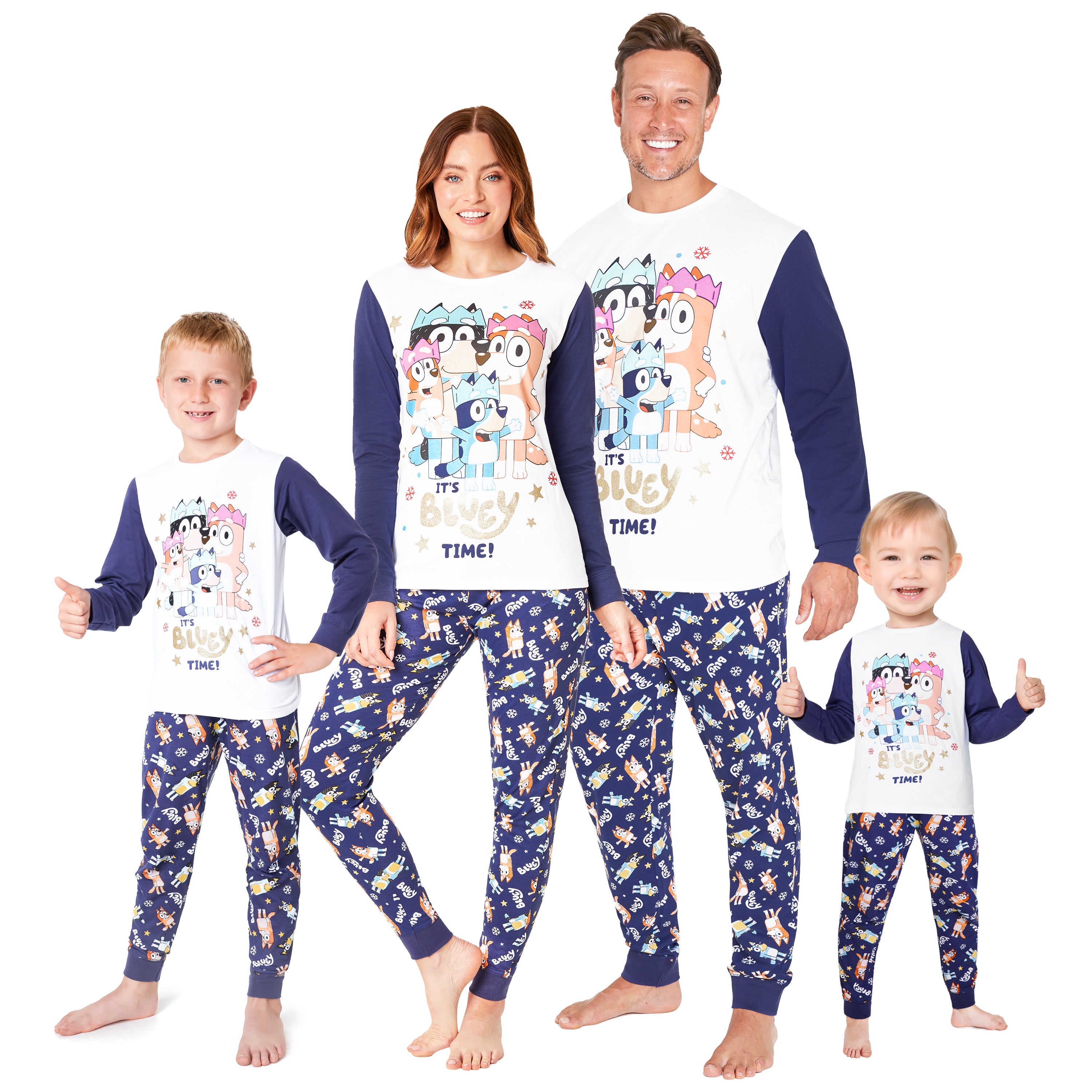 bluey-pyjama-famille-femme-manches-longues-taille-m image 1