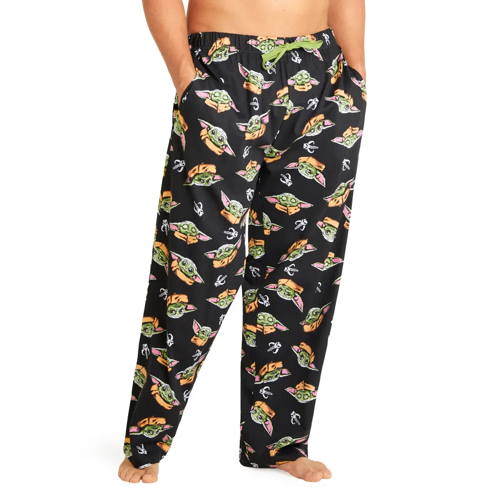 disney-mandalorian-bas-pyjama-homme-coton-tailles-s-3xl image 1