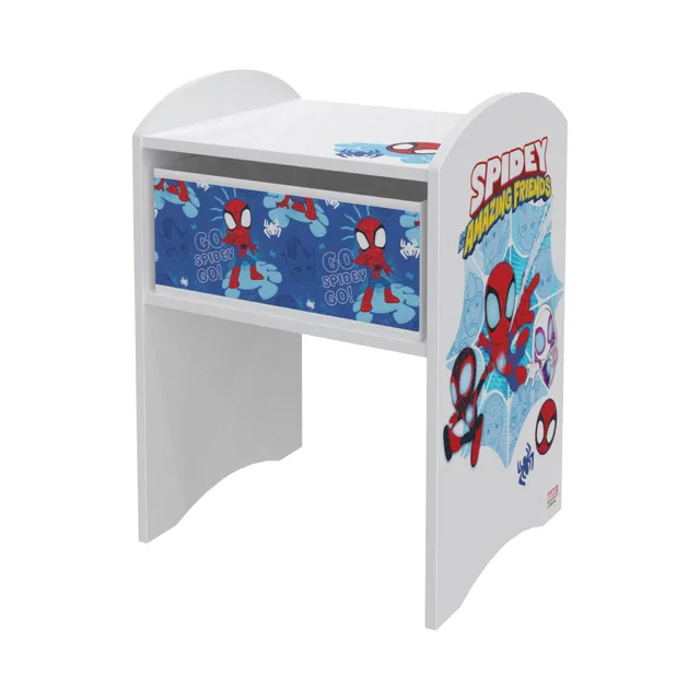 marvel-spidey-and-his-friends-table-de-chevet-bois-enfant-tiroir-48-cm image 1