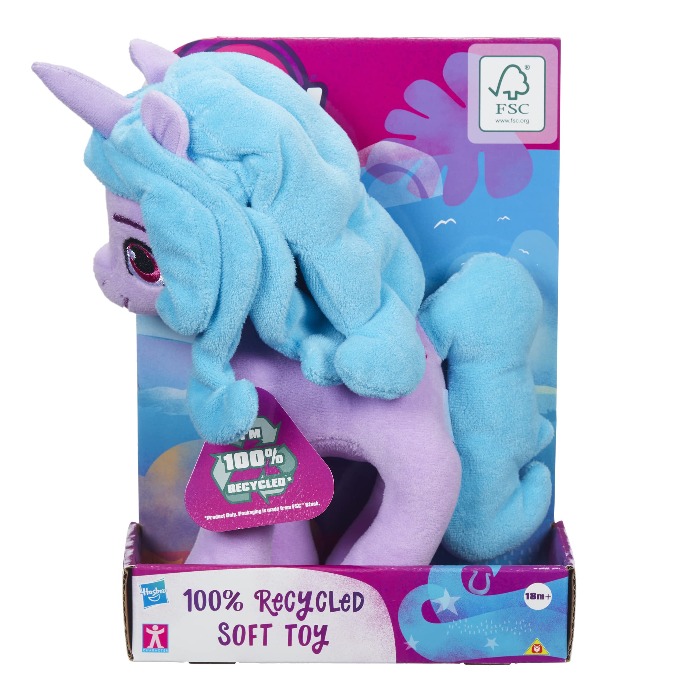 my-little-pony-izzy-peluche-bleue-recycl-e-super-douce image 3