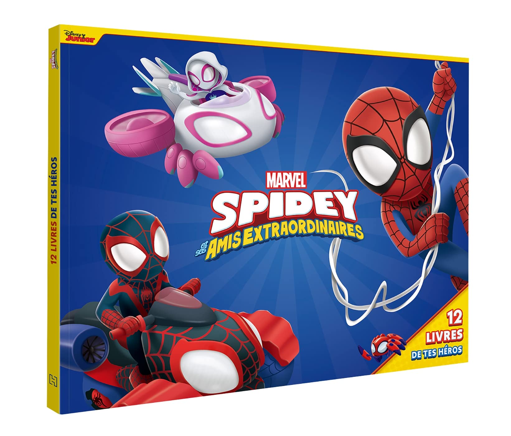 marvel-spidey-et-ses-amis-coffret-12-livres-vol-1-h-ros image 1