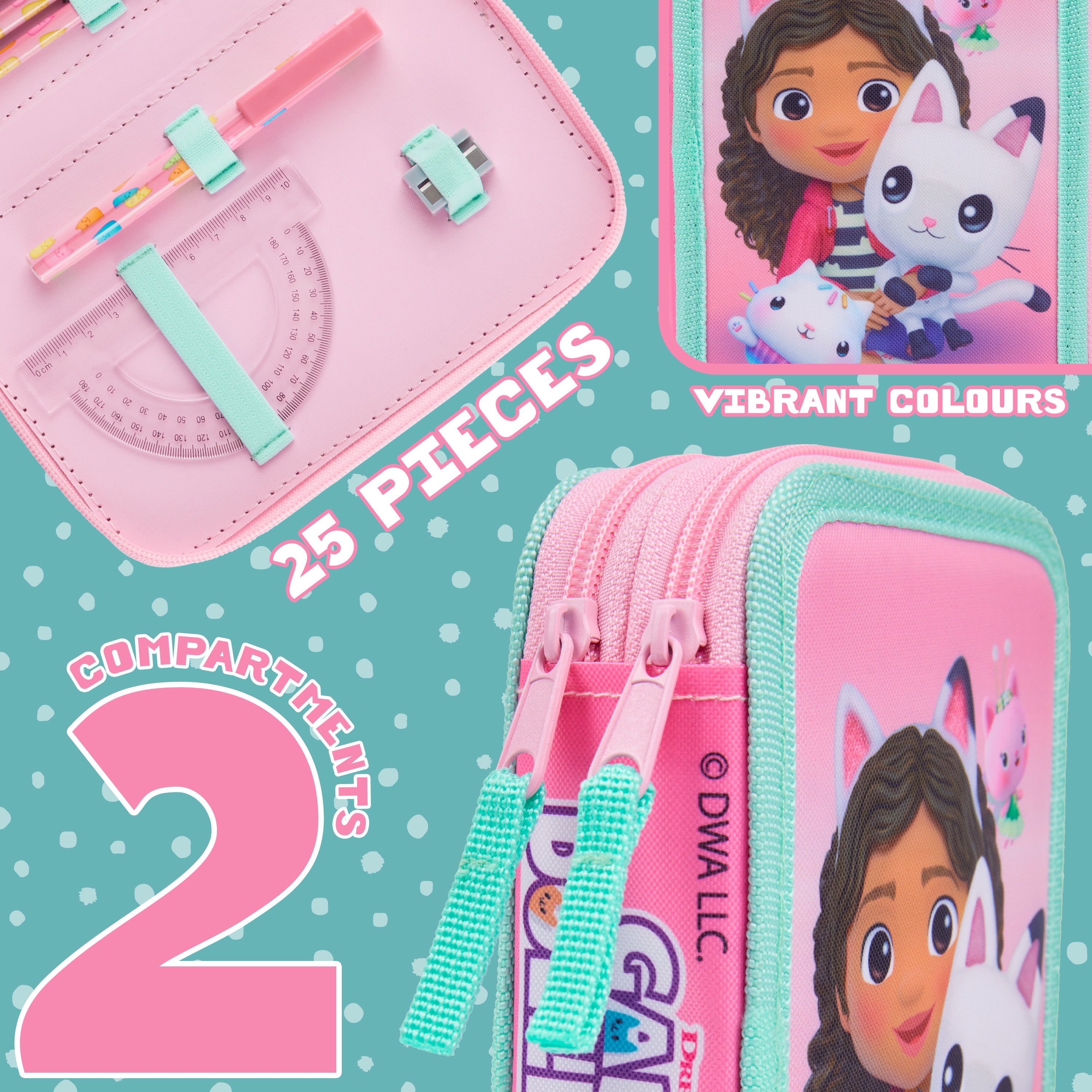 gabby-s-dollhouse-trousse-garnie-fille-crayons-feutres image 4