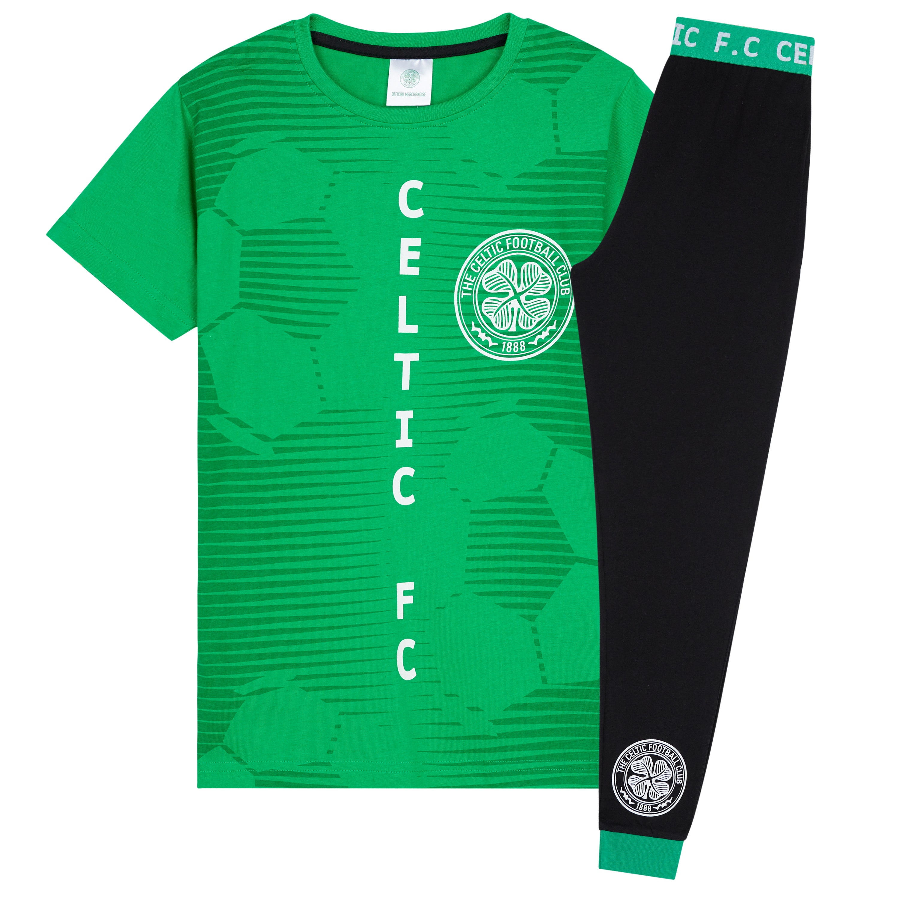 get-trend-celtic-fc-pyjama-gar-on-9-10-ans-vert-2-pi-ces image 4