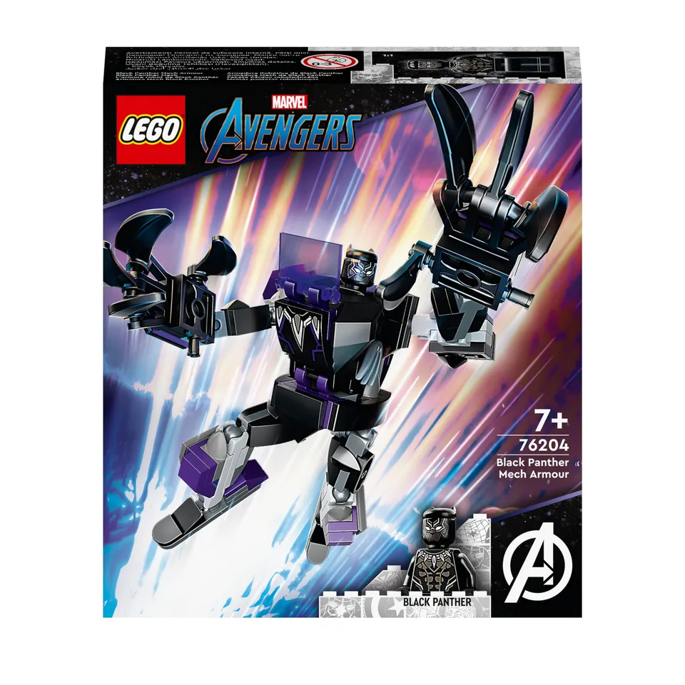 lego-marvel-76204-armure-robot-black-panther-125-pi-ces image 1
