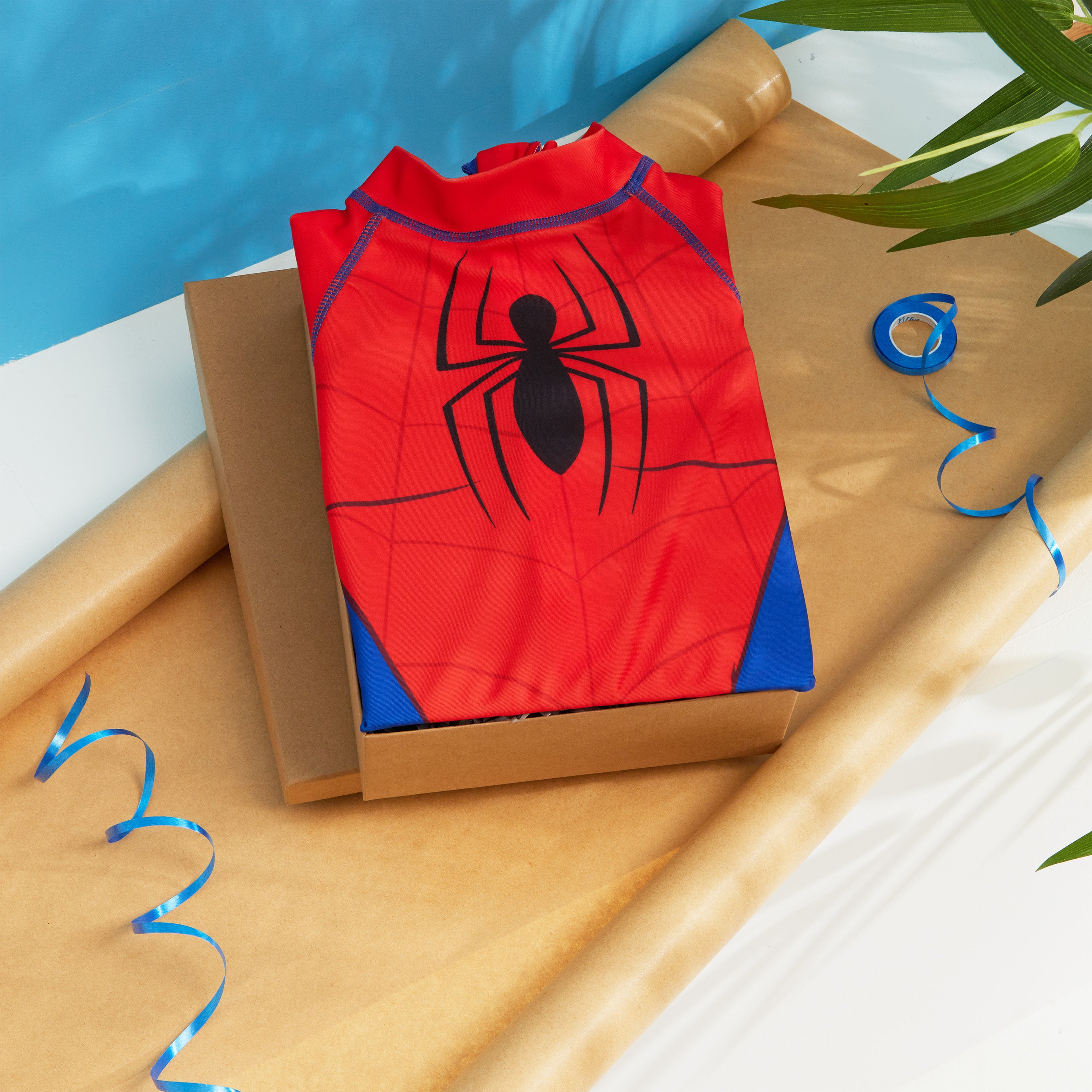 marvel-spider-man-maillot-gar-on-une-pi-ce-5-6-ans image 2