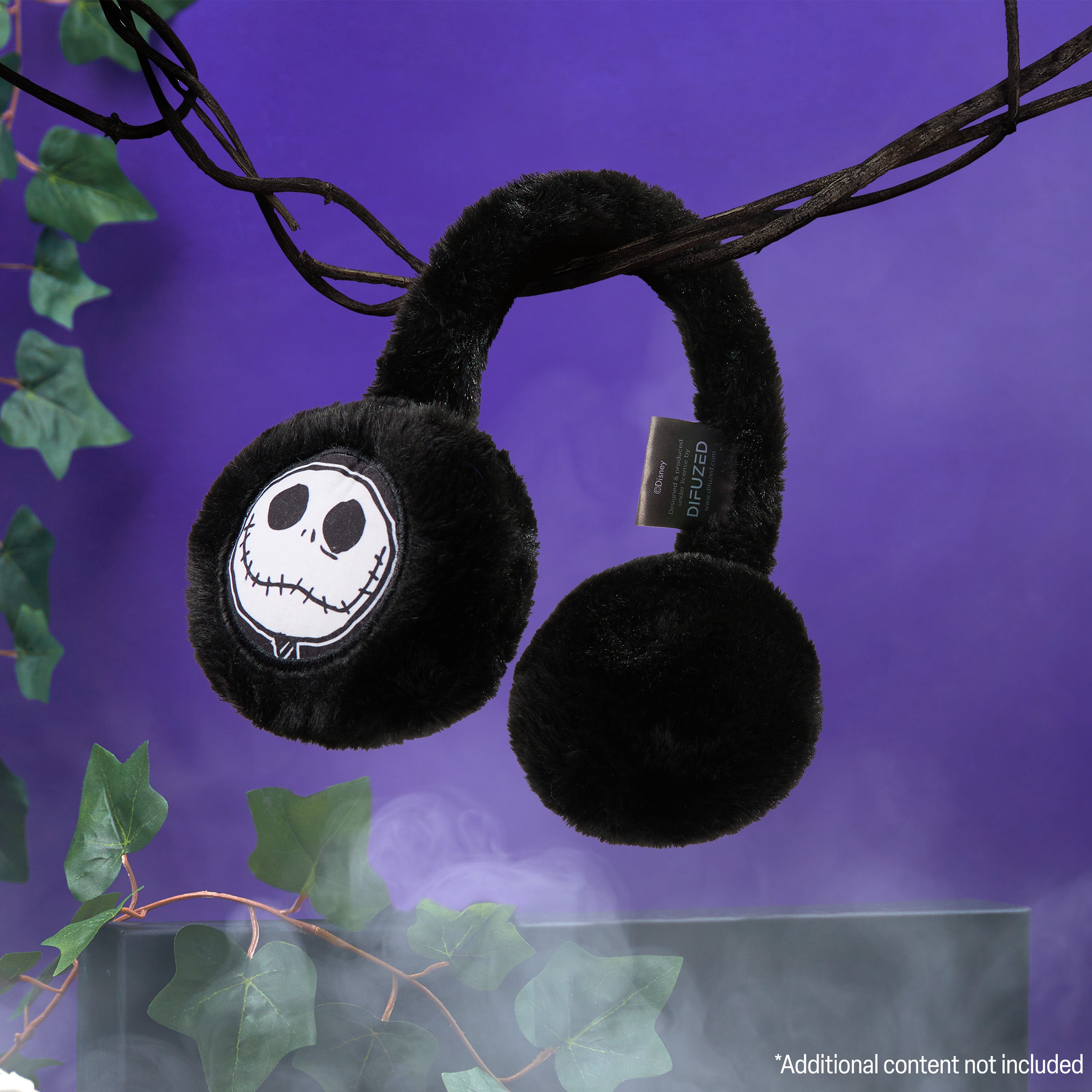 disney-l-trange-no-l-cache-oreilles-fille-peluche-jack-skellington image 2