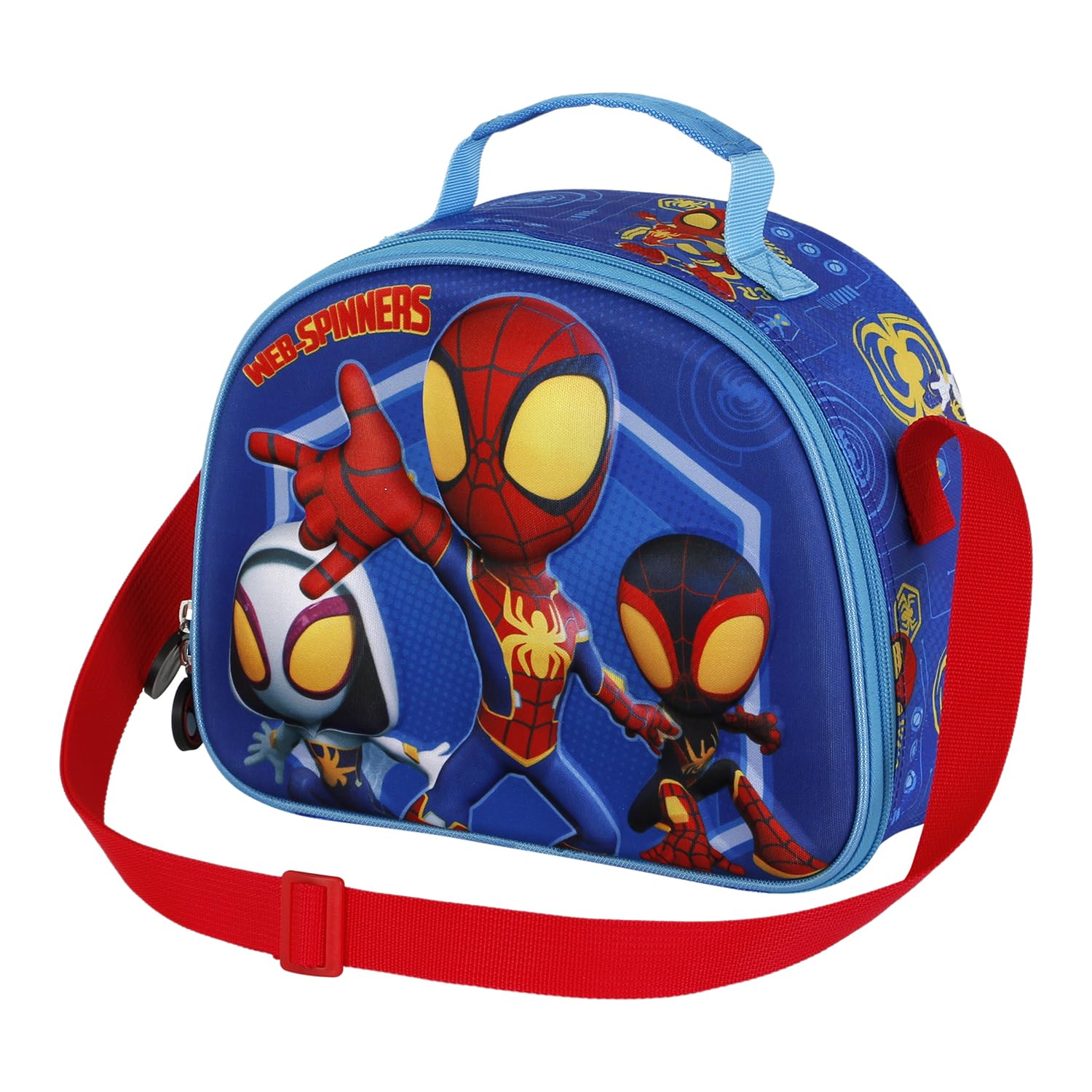 marvel-legends-spiderman-spinners-sac-go-ter-isotherme-bleu image 1