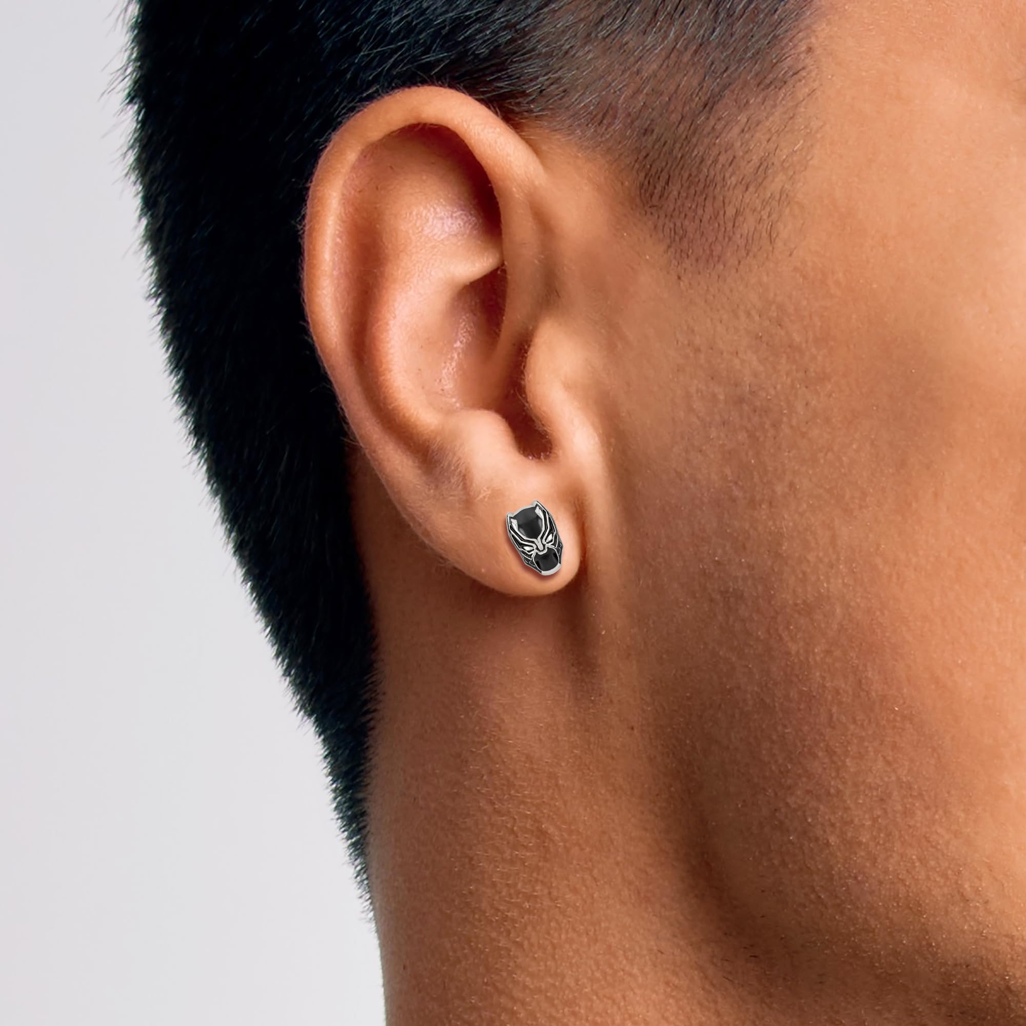 marvel-black-panther-e600217l-boucles-oreilles-acier-inoxydable image 3