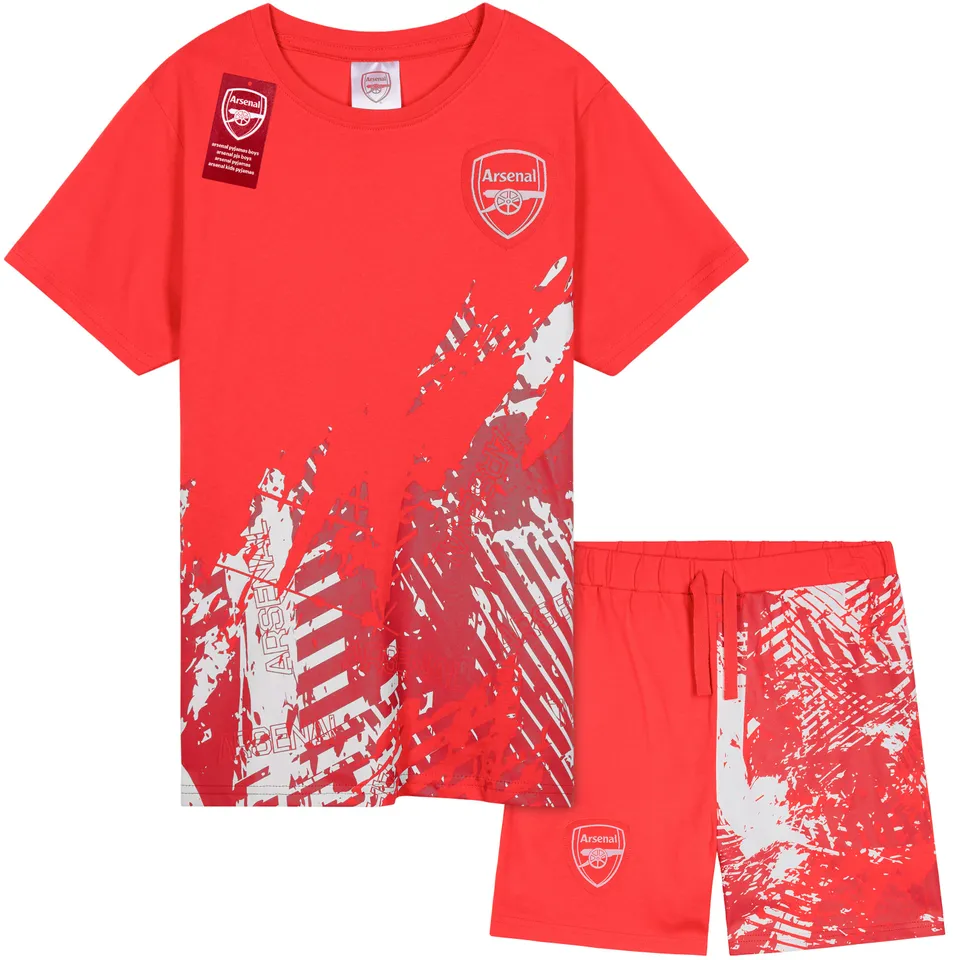 arsenal-pyjama-court-foot-gar-on-t-shirt-et-short image 1