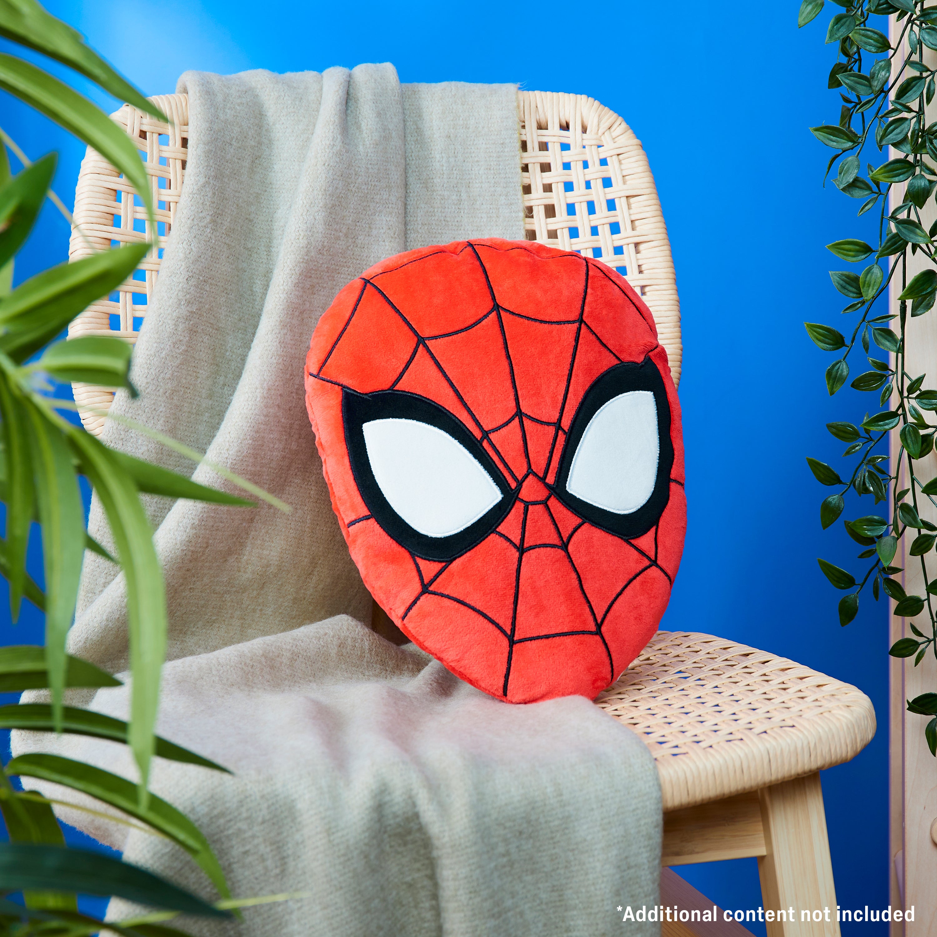 disney-spider-man-coussin-peluche-3d-34x25cm-rouge image 2