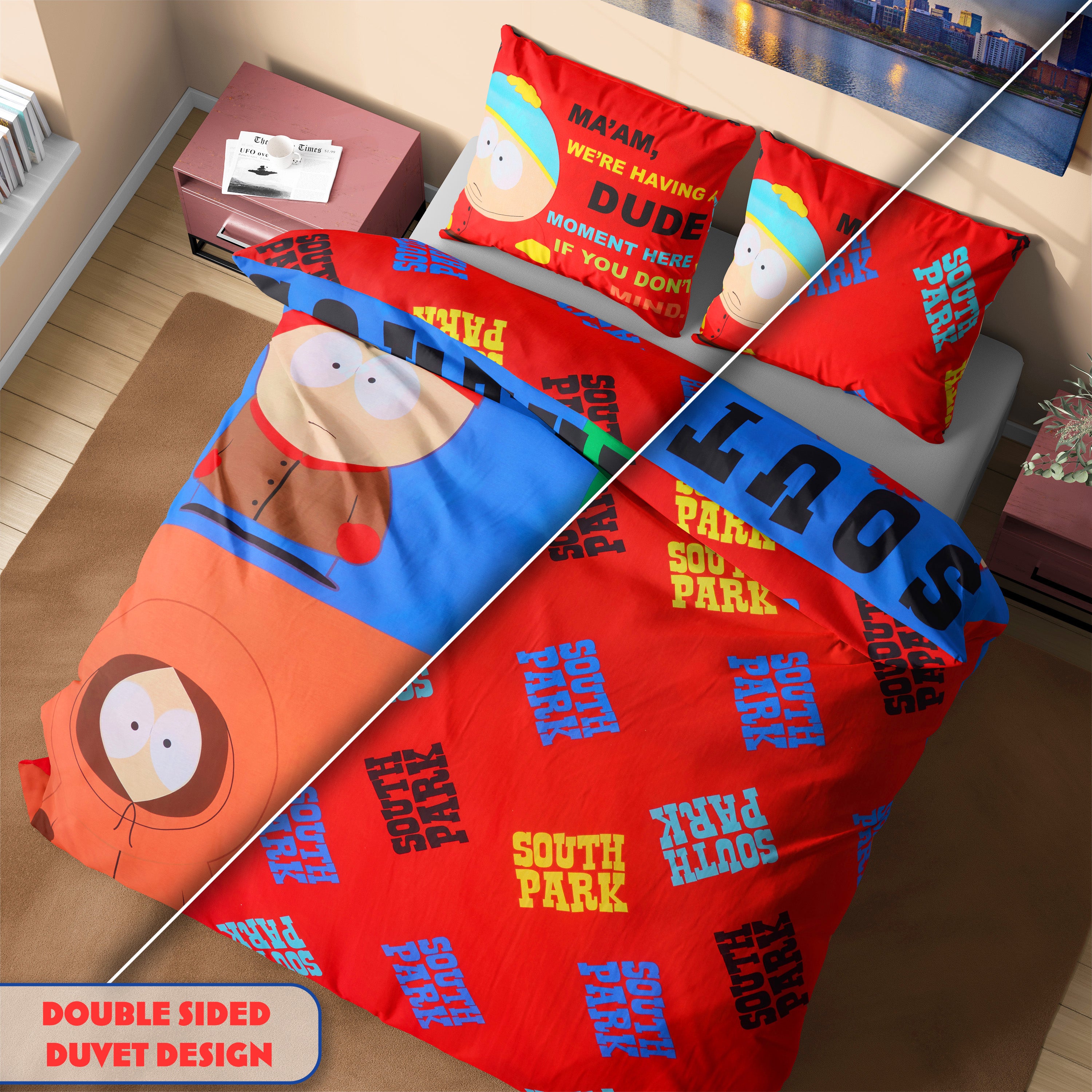 south-park-housse-couette-double-r-versible-multi image 4