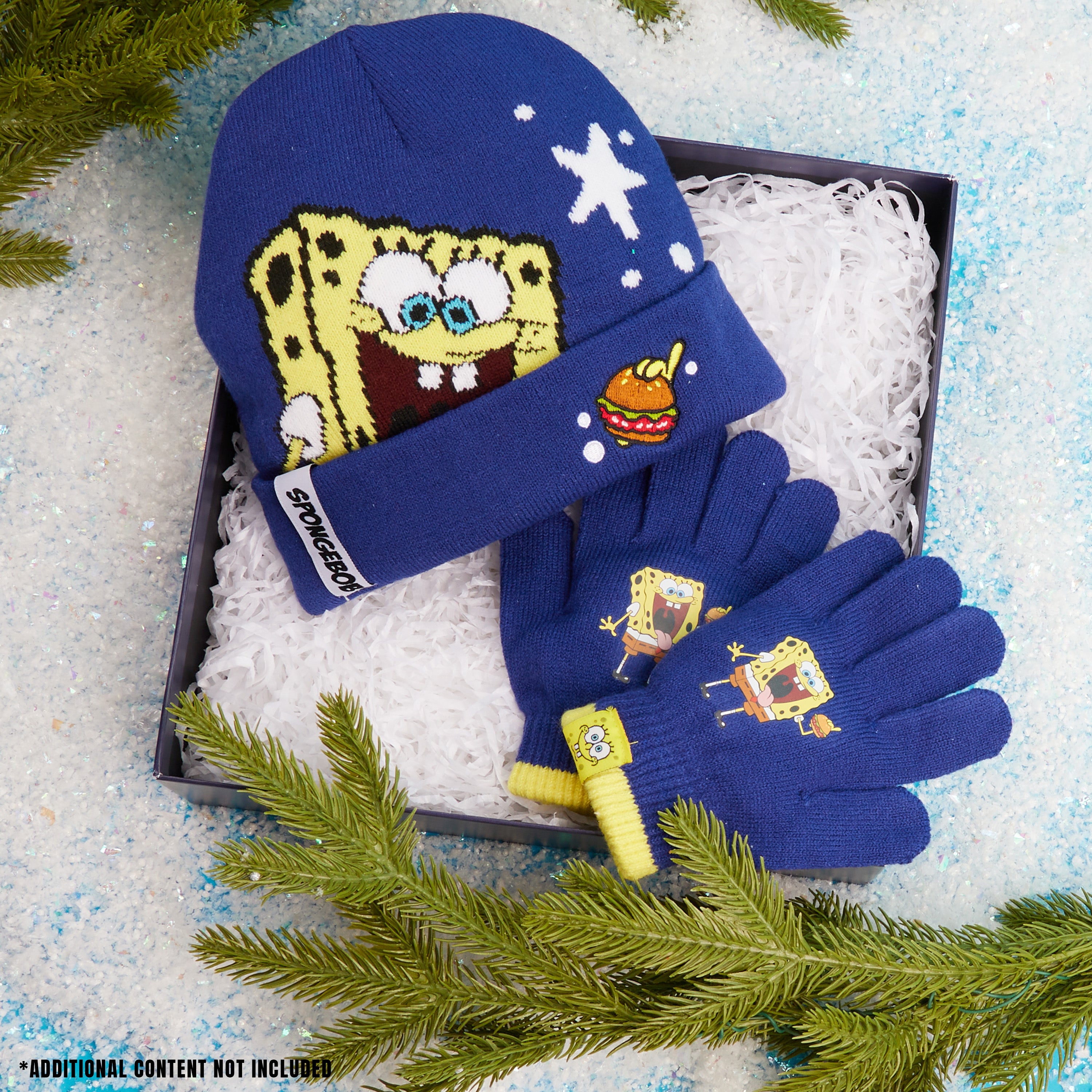 get-trend-boys-bonnet-gants-bob-ponge-gar-on-4-10-ans image 2