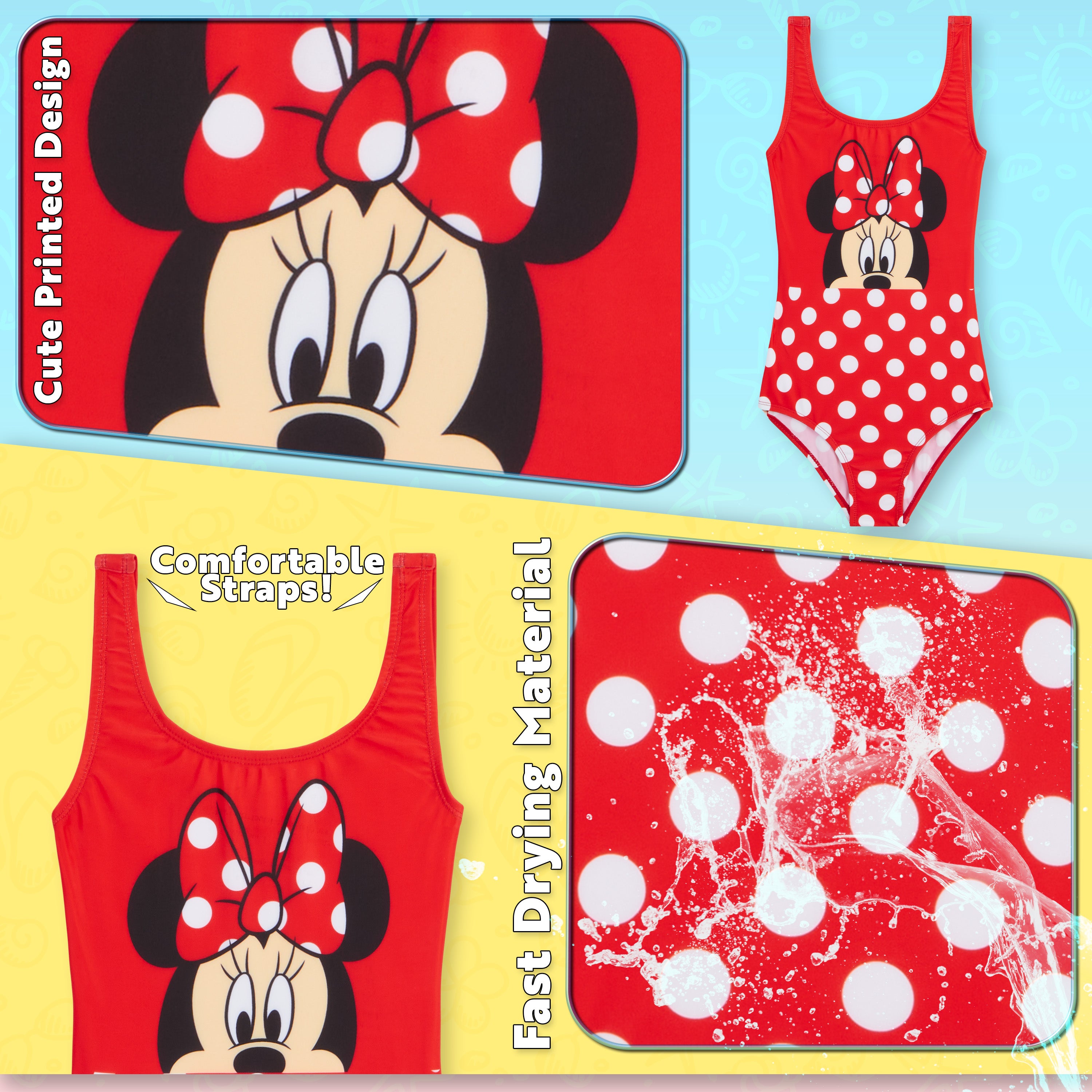 disney-minnie-maillot-de-bain-une-pi-ce-fille-minnie-2-3-ans image 5