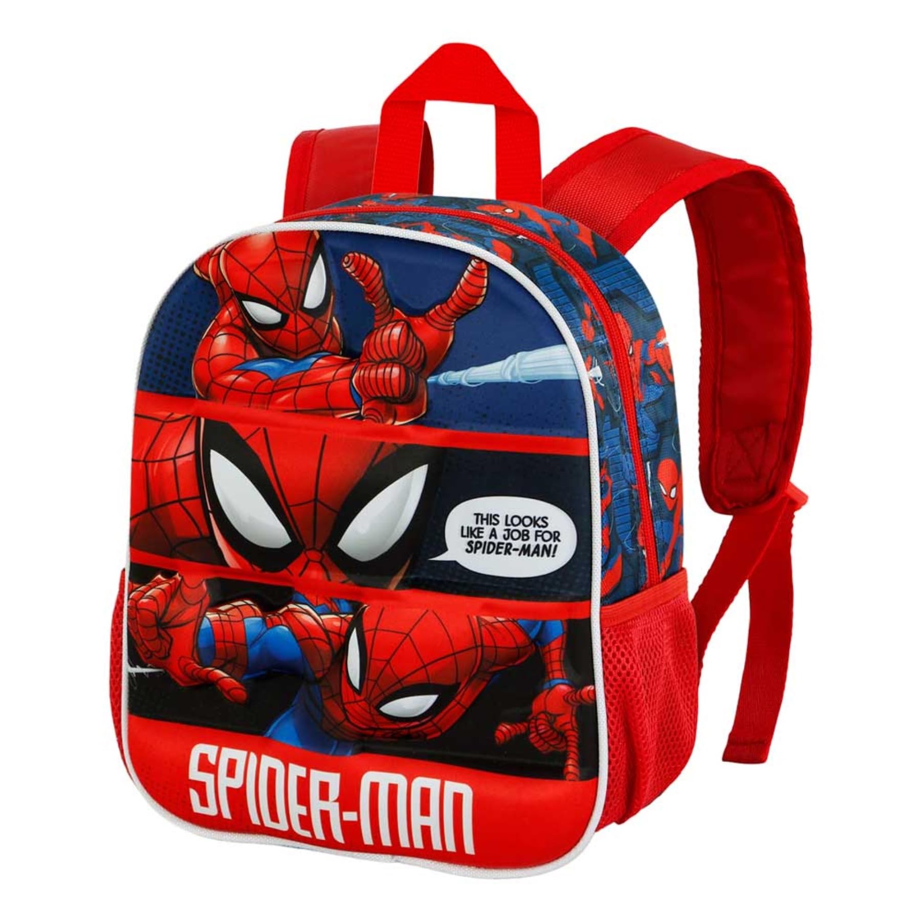 marvel-sac-dos-3d-petit-bleu-three-enfant-pr-scolaire image 6
