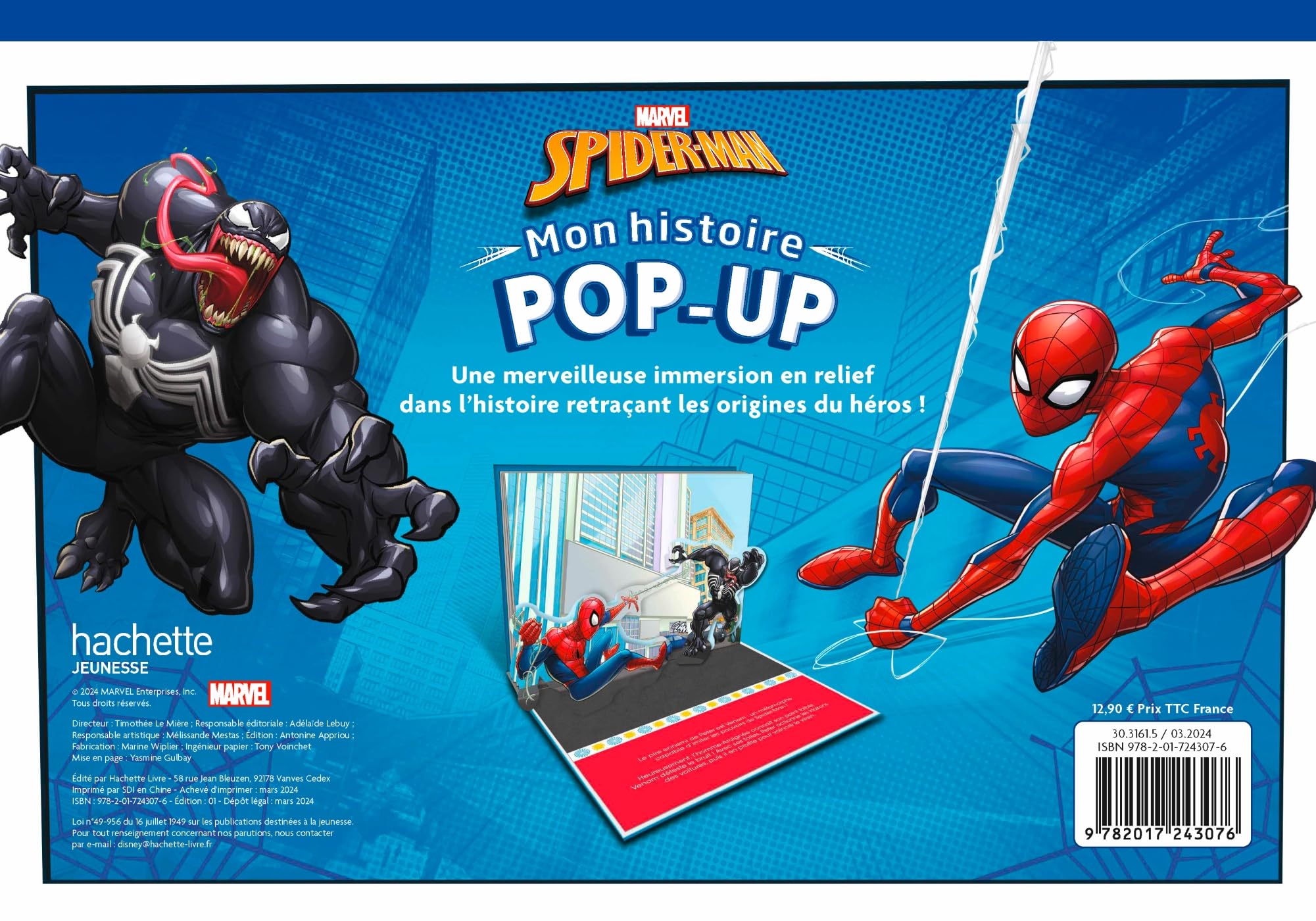 spider-man-mon-histoire-pop-up-les-origines-marvel-livre-anim image 2