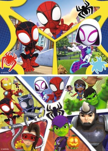 ravensburger-spidey-puzzle-enfant-2x24-pi-ces-d-s-4-ans image 6