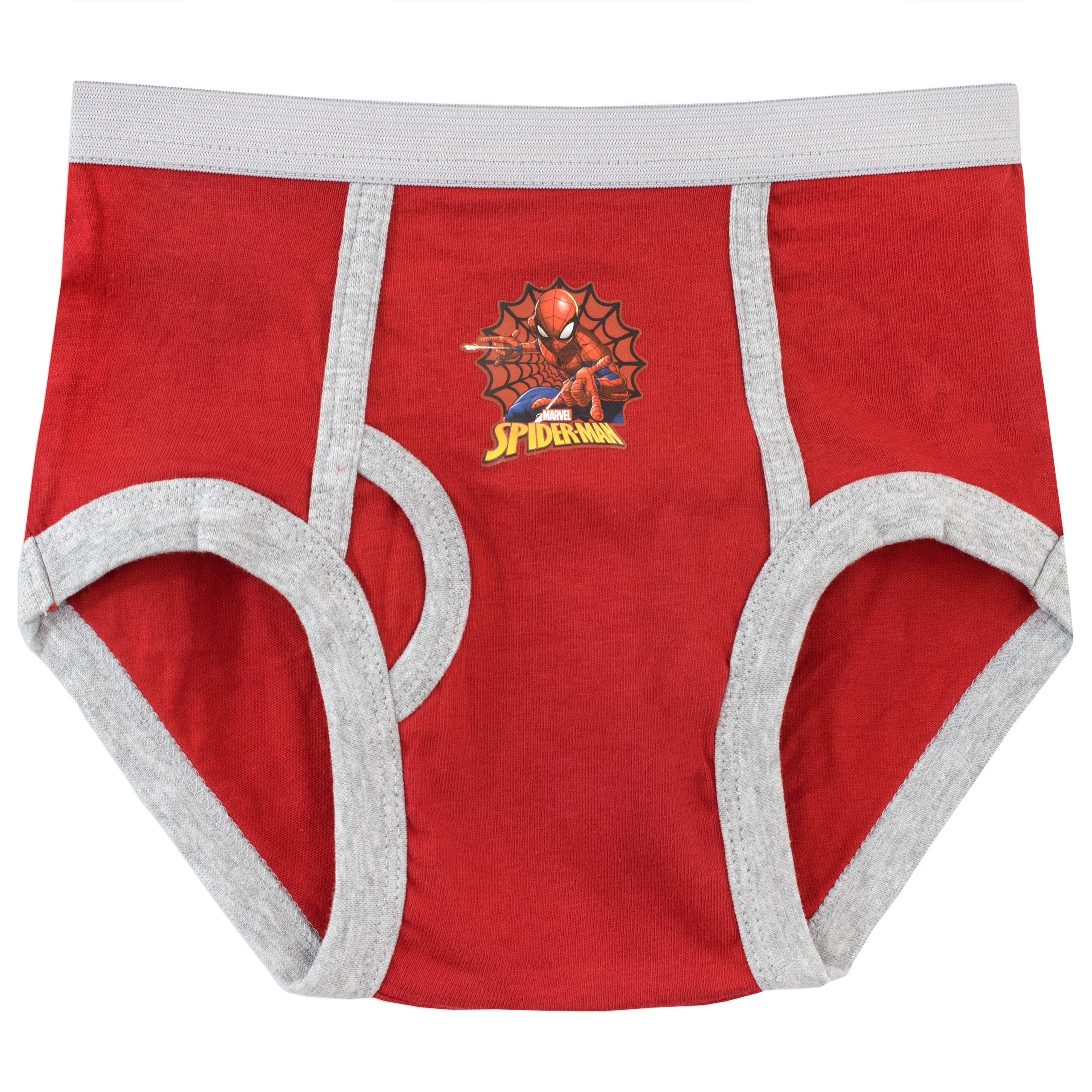 marvel-spider-man-slips-gar-on-x5-multicolore-7-8-ans-coton image 4