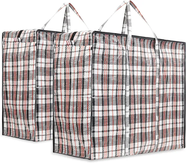 get-trend-sac-rangement-nylon-zip-lot-de-2-grande-taille image 1